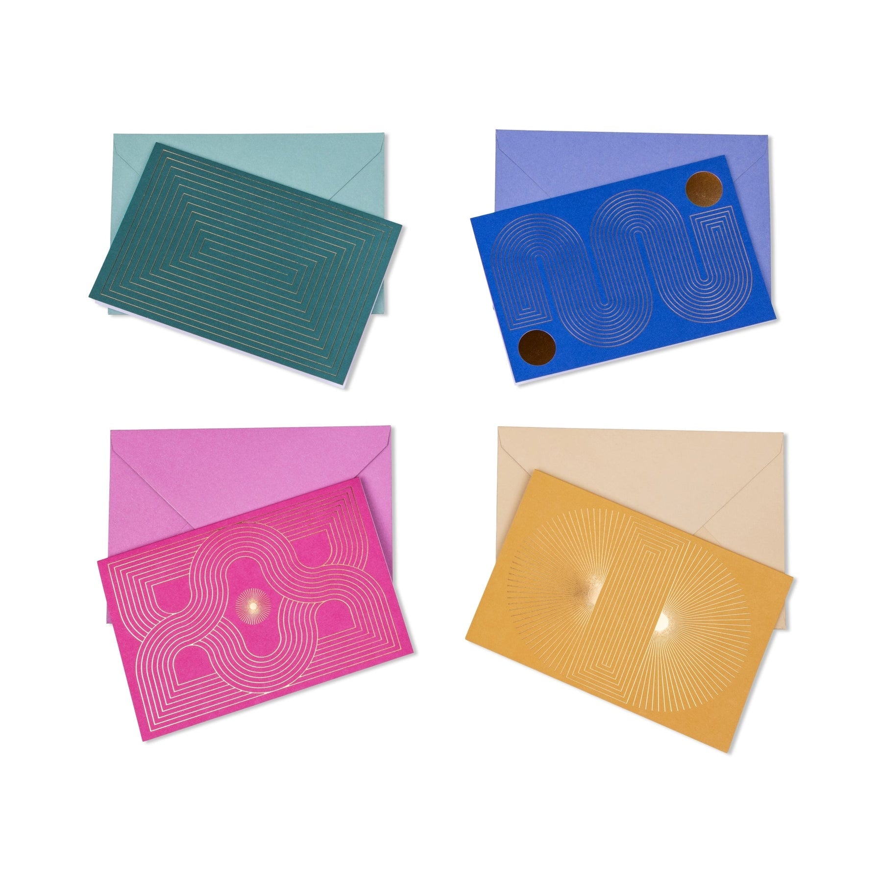 Radiant Notecards - Set of 16 Assorted