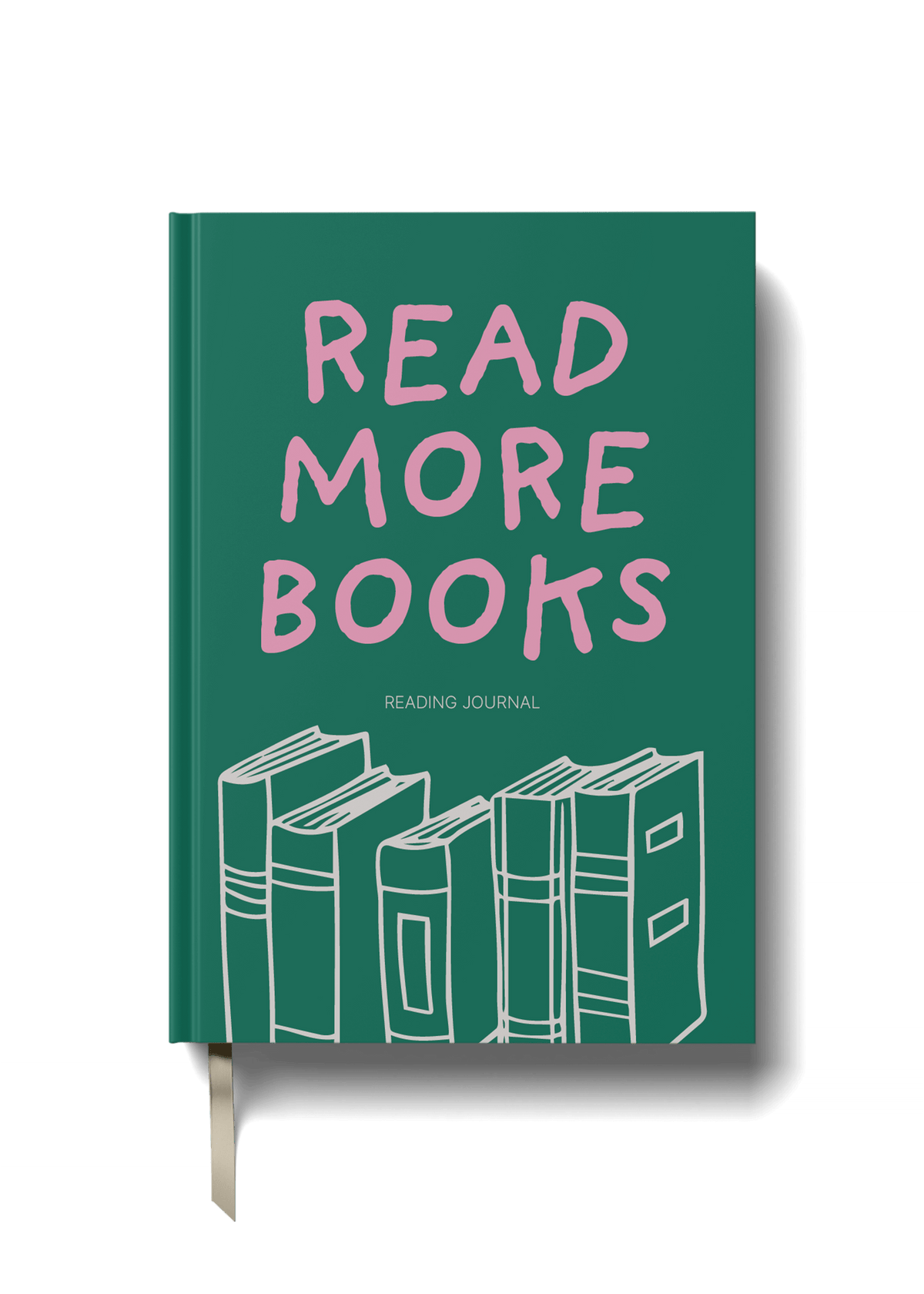 Reading journal, Read More Books cover