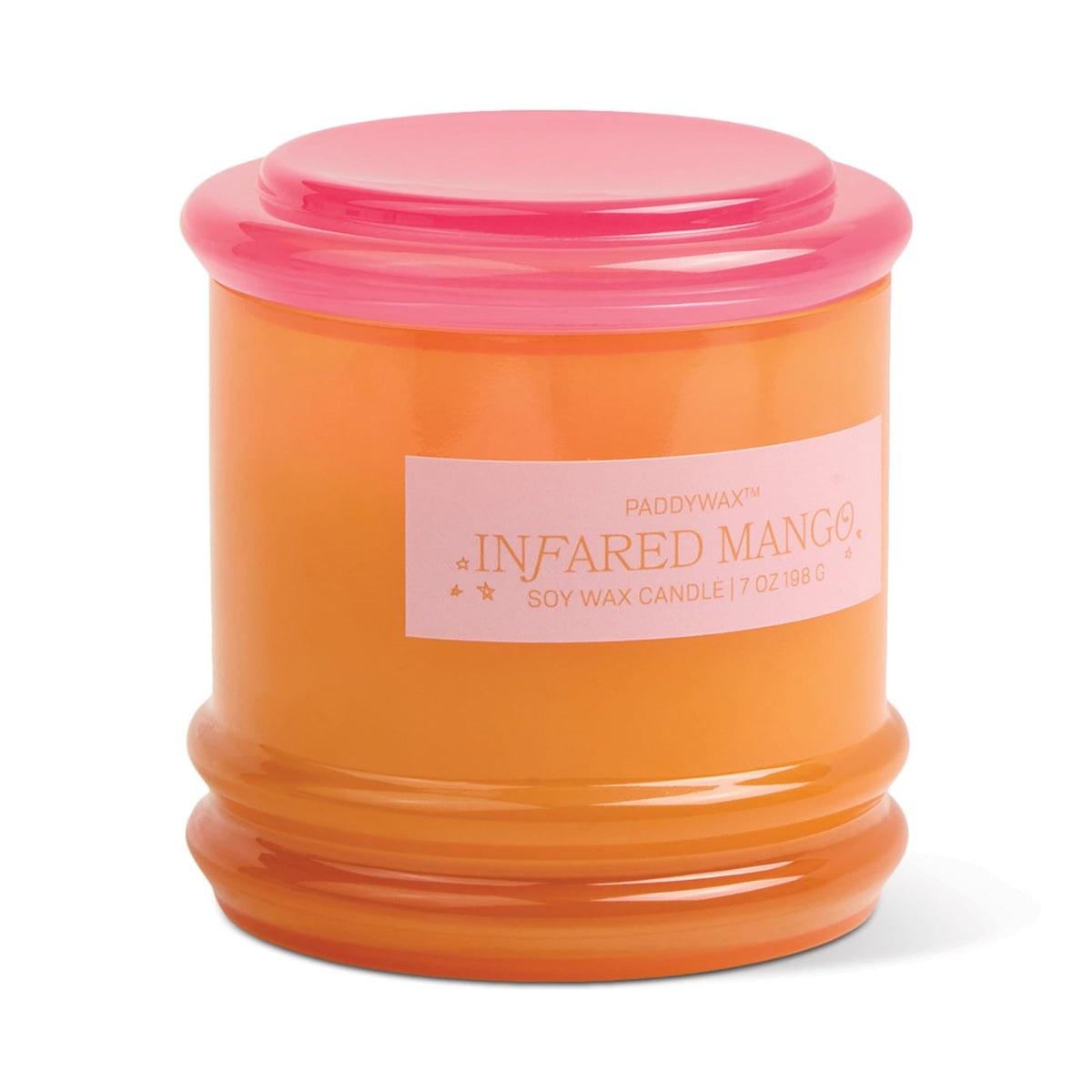 Stack Glass Candle - Infrared Mango
