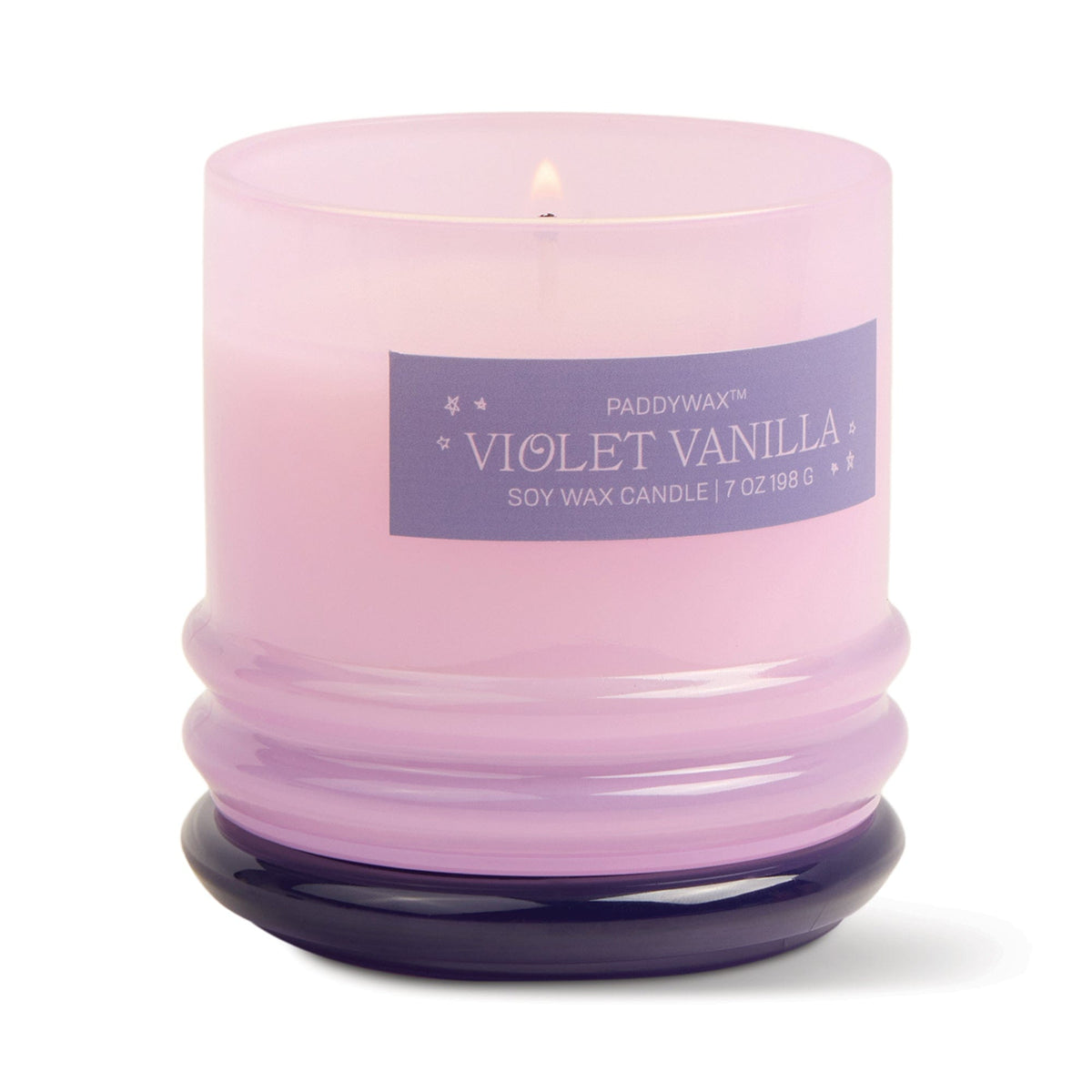 Stack Glass Candle - Violet Vanilla