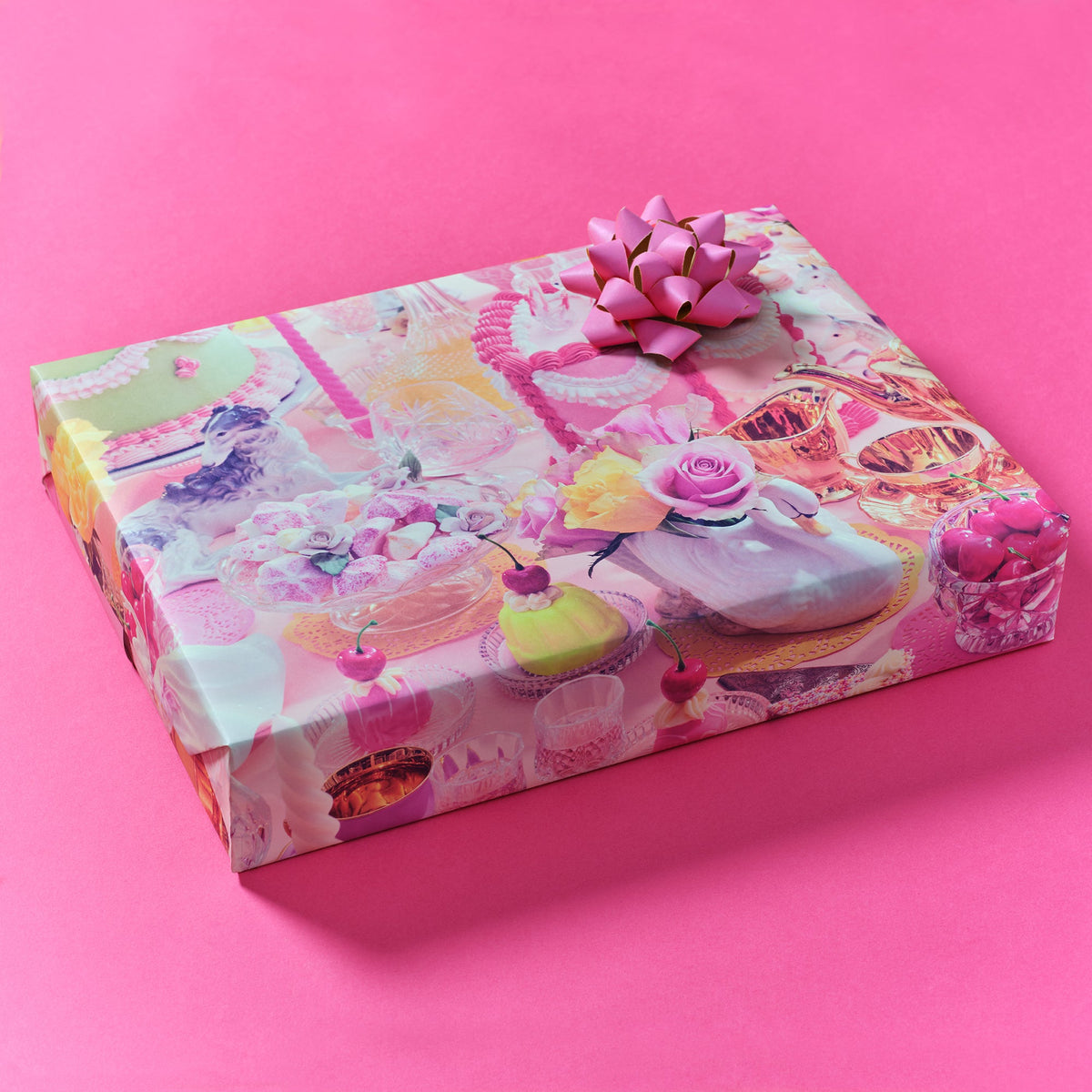 Tea Party Gift Wrap Sheet design