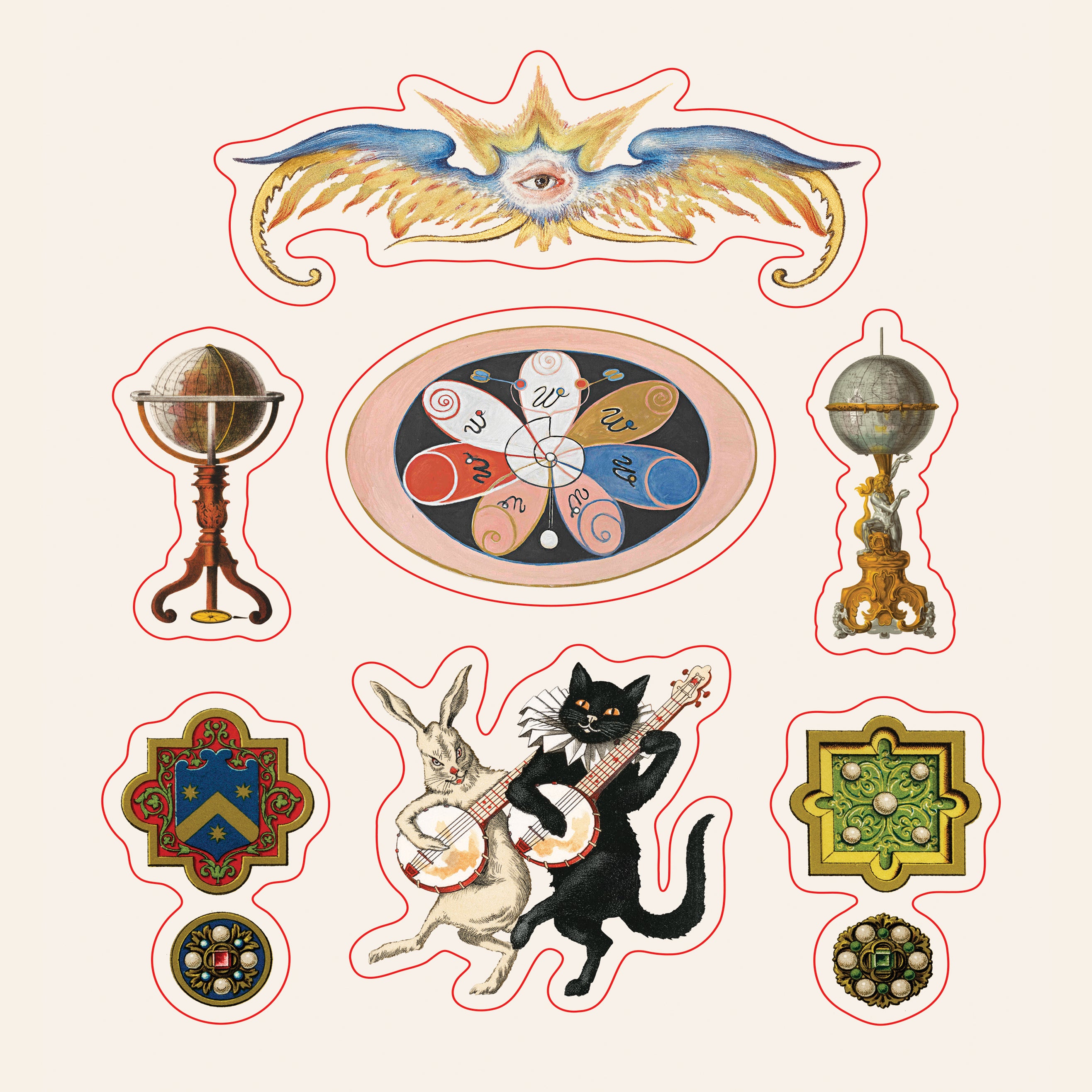The Sticker Treasury of the Mystical and Esoteric