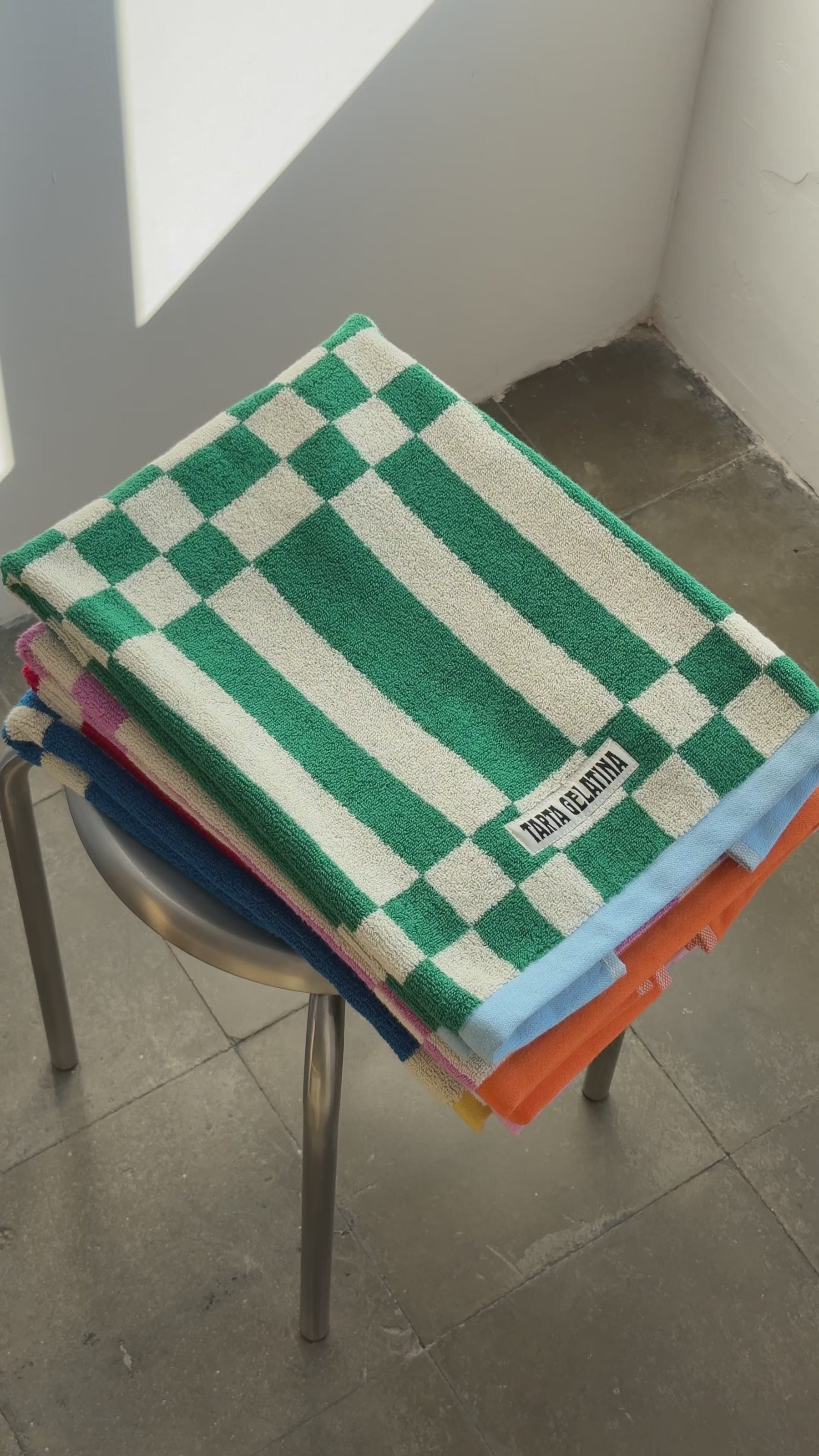 Marina Bath Towel - Green