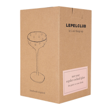 Load image into Gallery viewer, Lepelclub Pearl Glass Coupe - Clear
