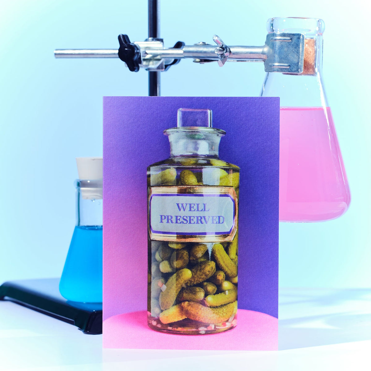 Well Preserved Greeting Card styled shot