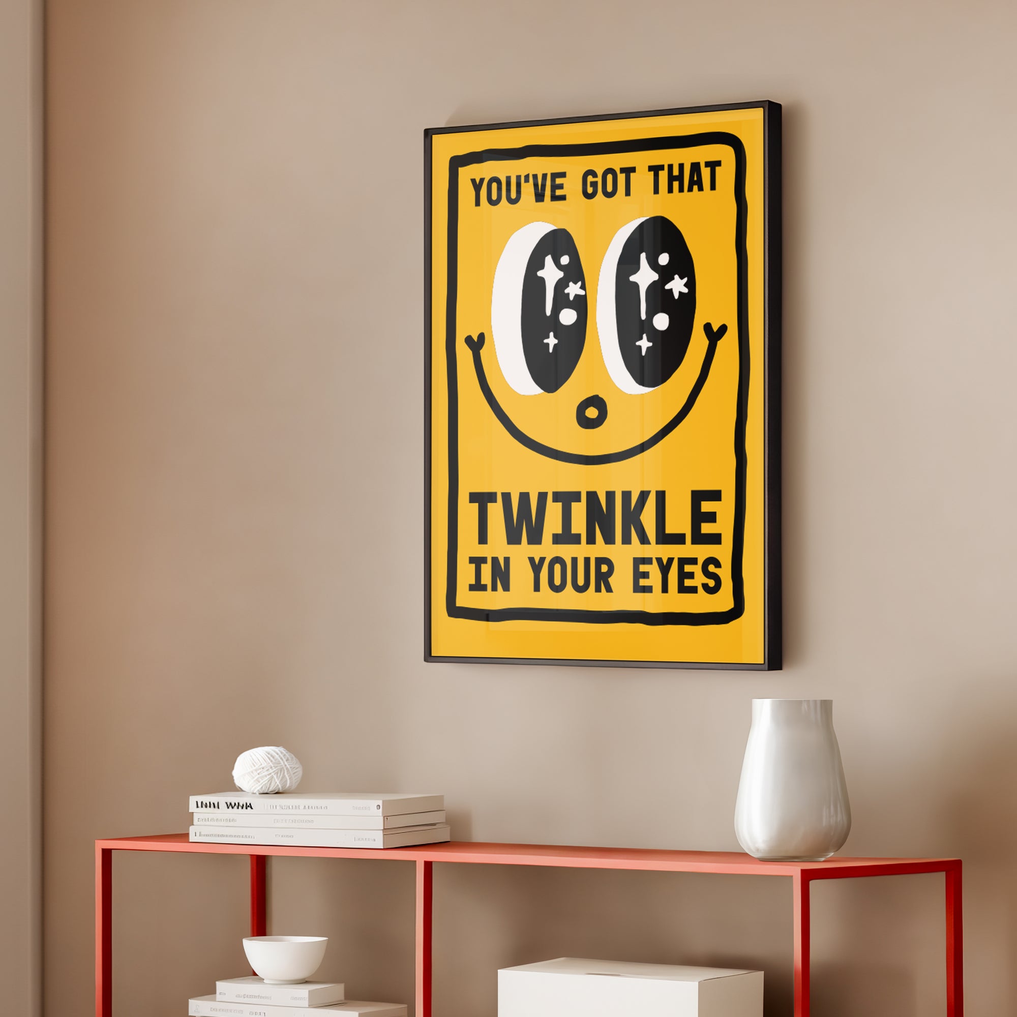 Sanders De Roeper 'Twinkle in Your Eyes' A3 Art Print