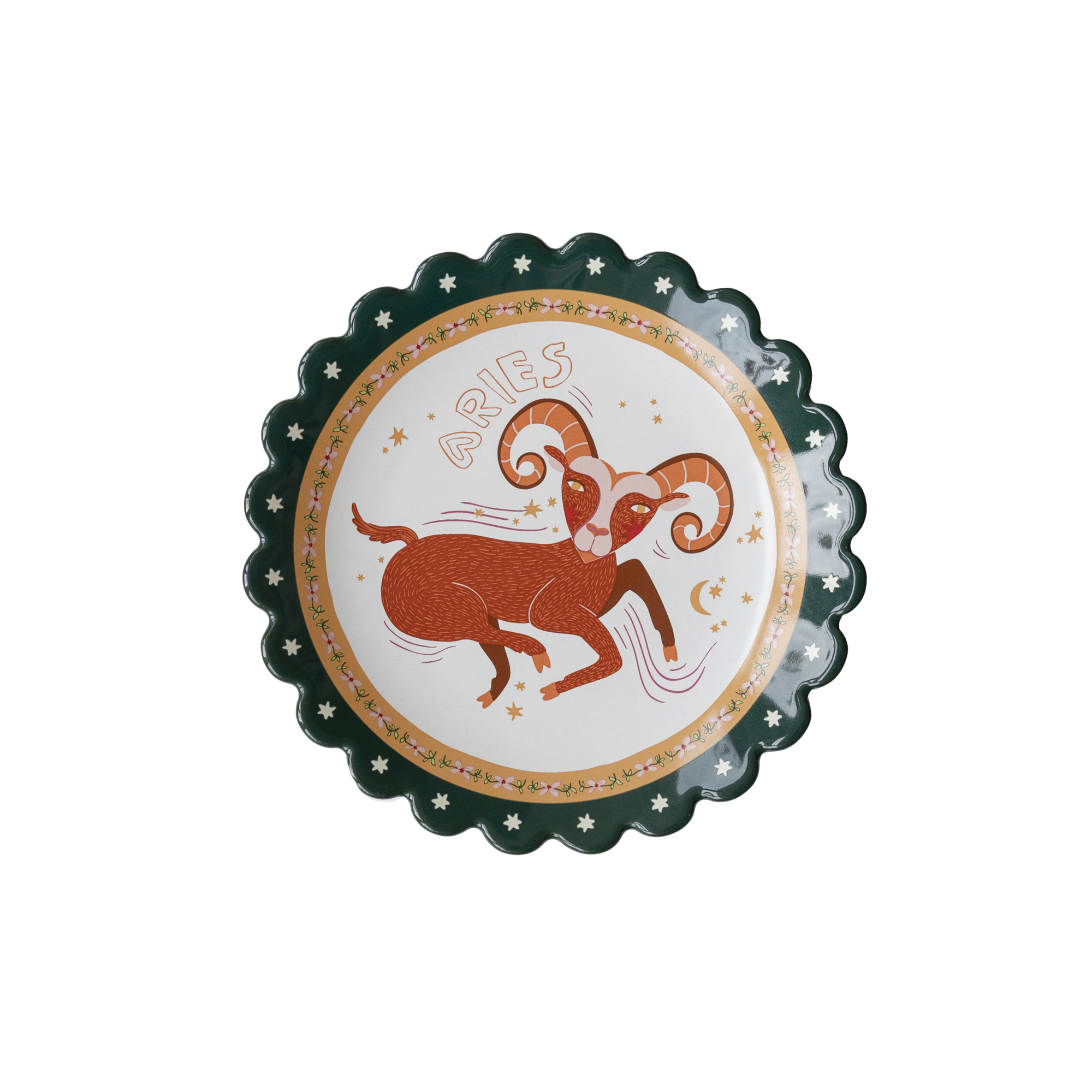Zodiac Sign Plate - Aries | All The Luck In The World