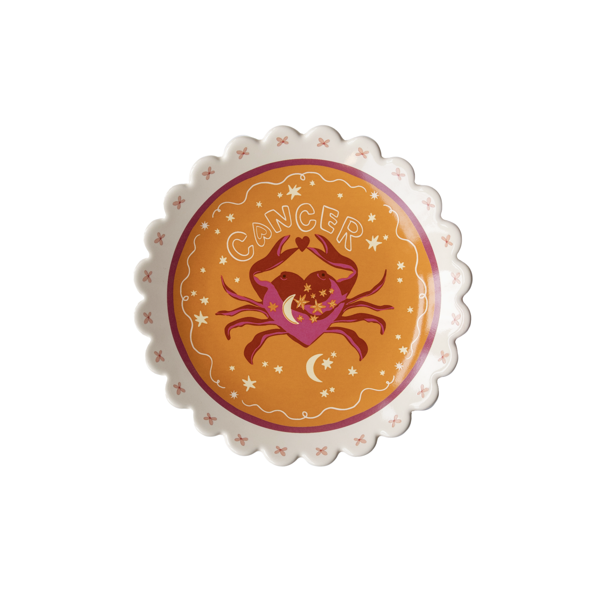 Zodiac Sign Plate - Cancer | All The Luck In The World