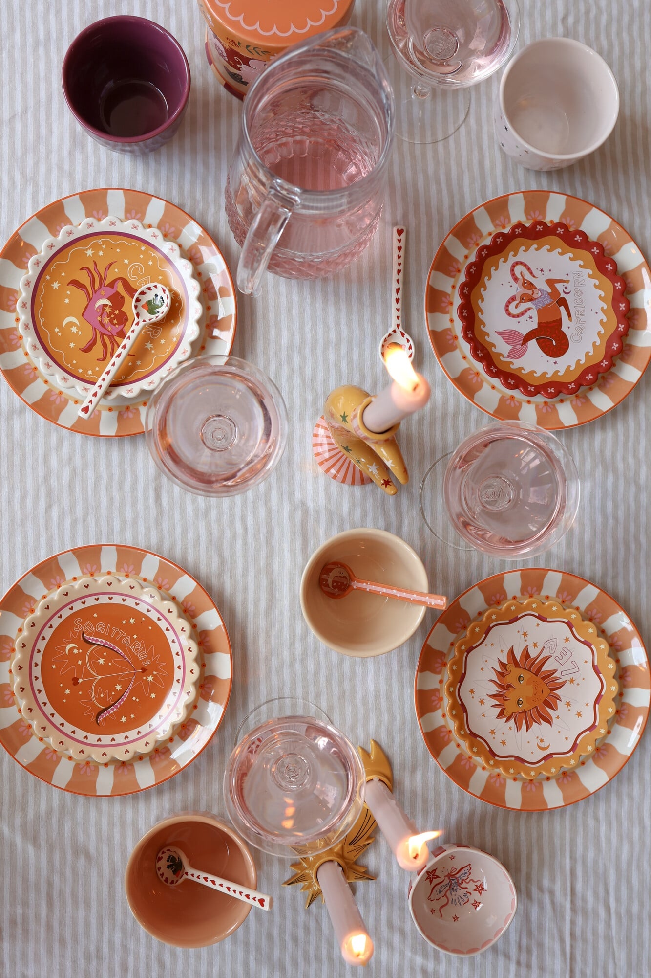 Zodiac Sign Plate - Cancer | All The Luck In The World
