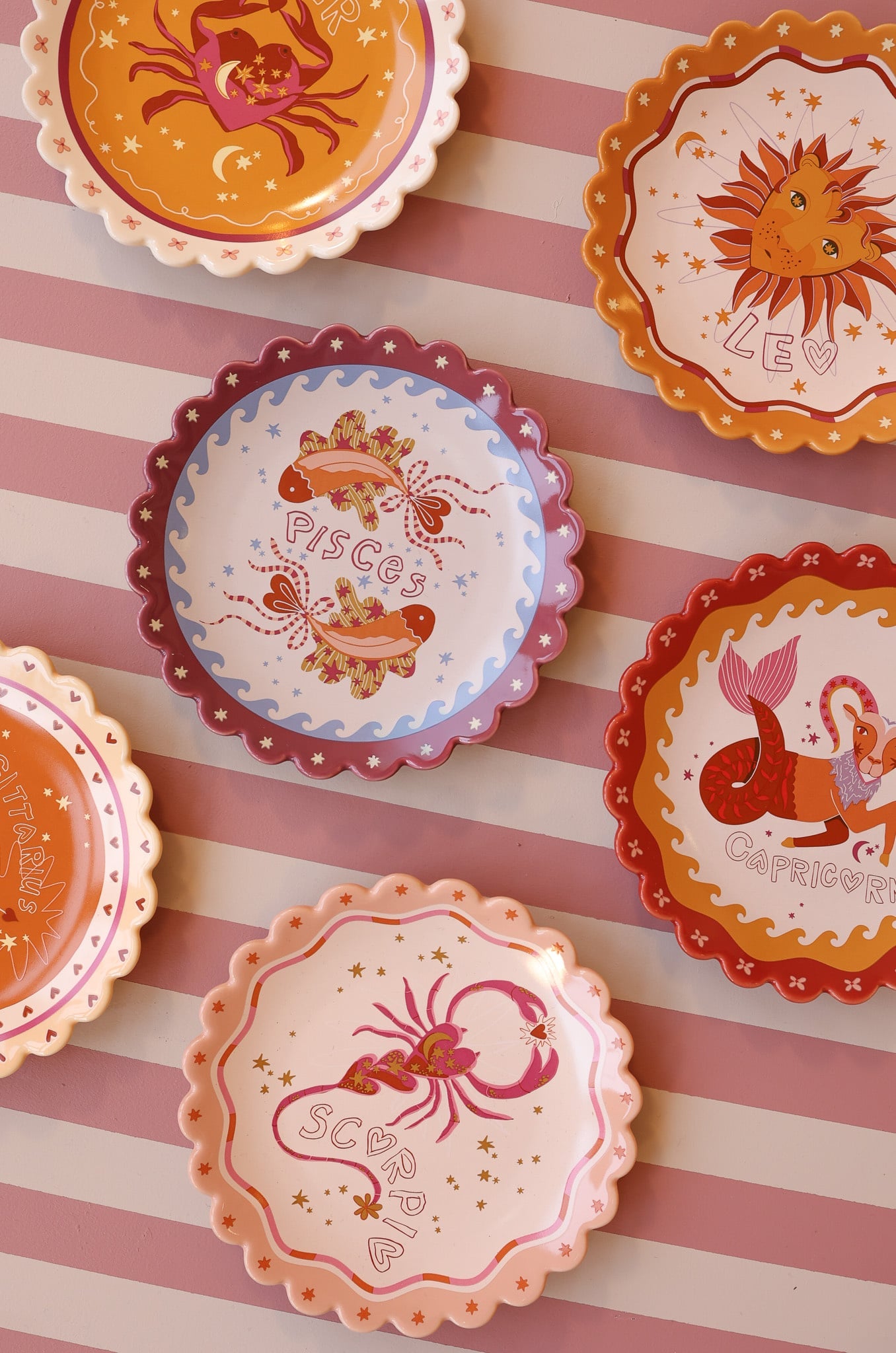 Zodiac Sign Plate - Scorpio | All The Luck In The World