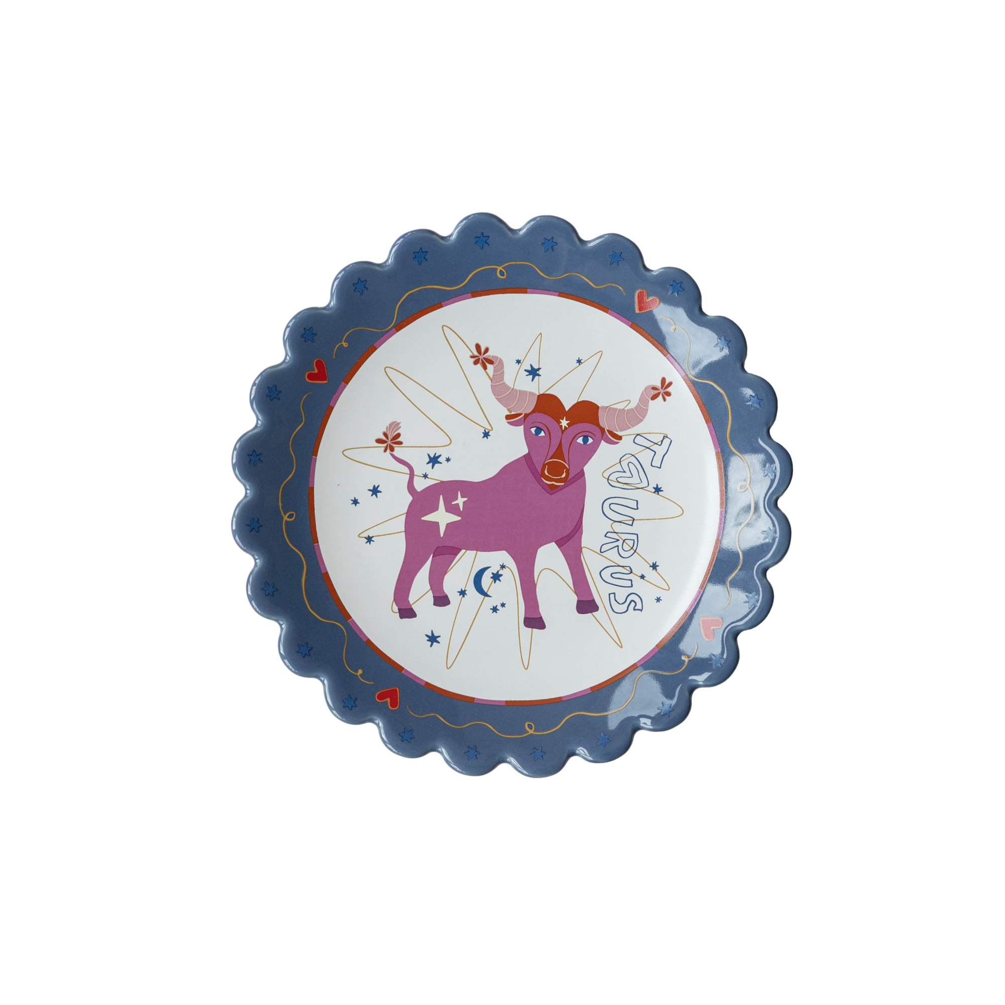 Zodiac Sign Plate - Taurus | All The Luck In The World