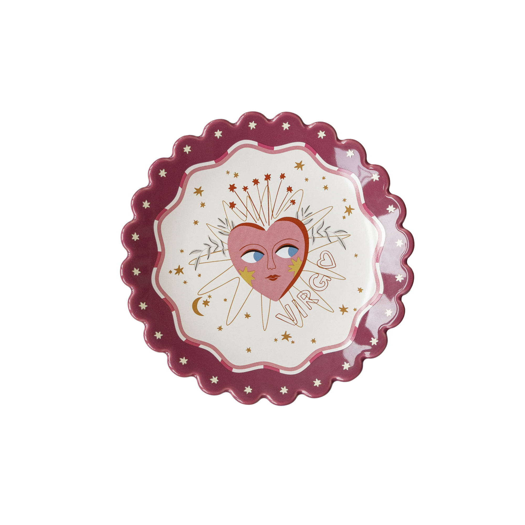 Zodiac Sign Plate - Virgo | All The Luck In The World