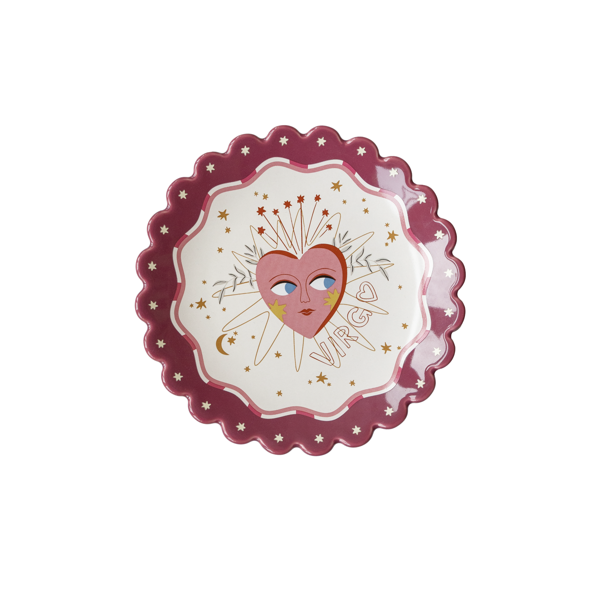 Zodiac Sign Plate - Virgo | All The Luck In The World