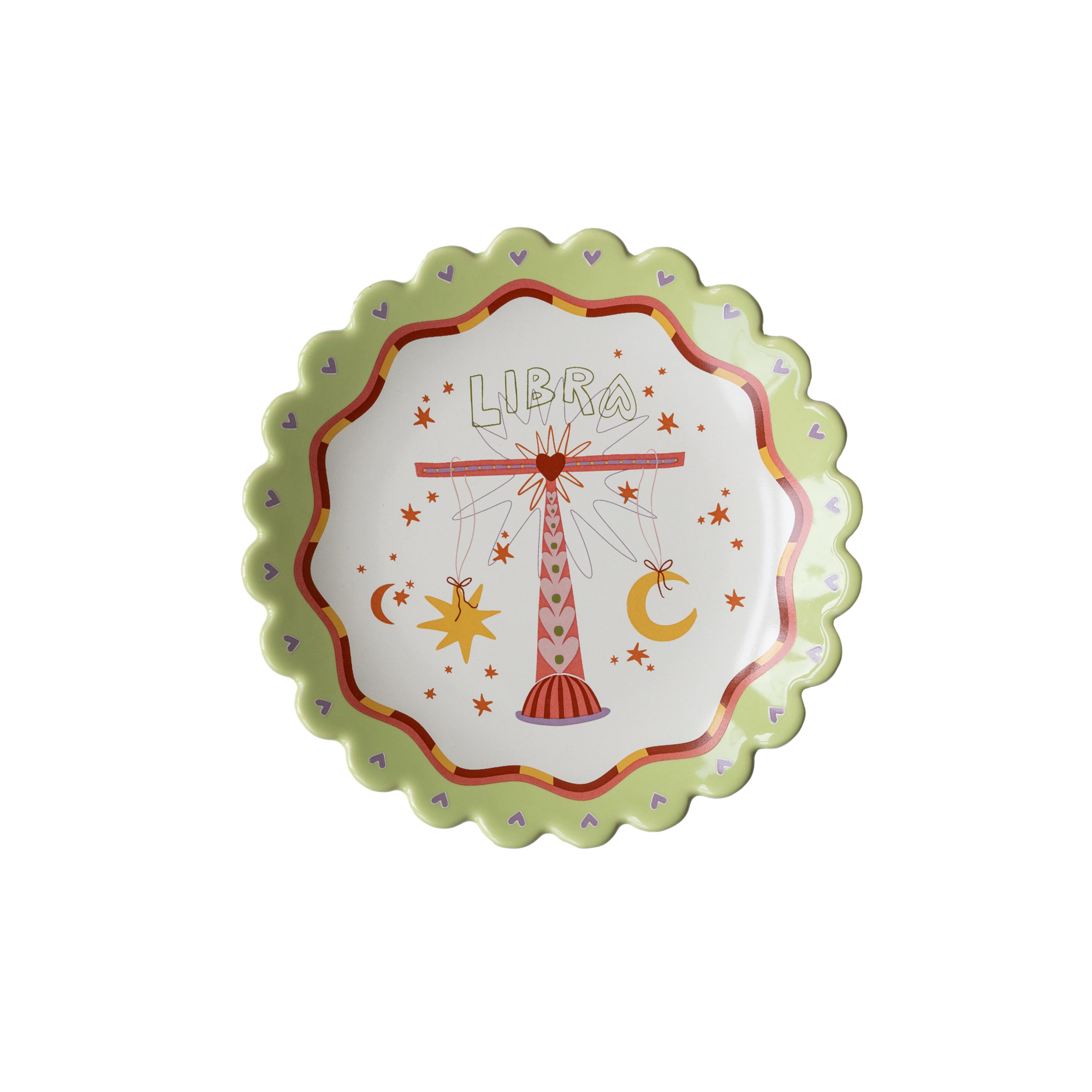 Zodiac Sign Plate - Libra | All The Luck In The World