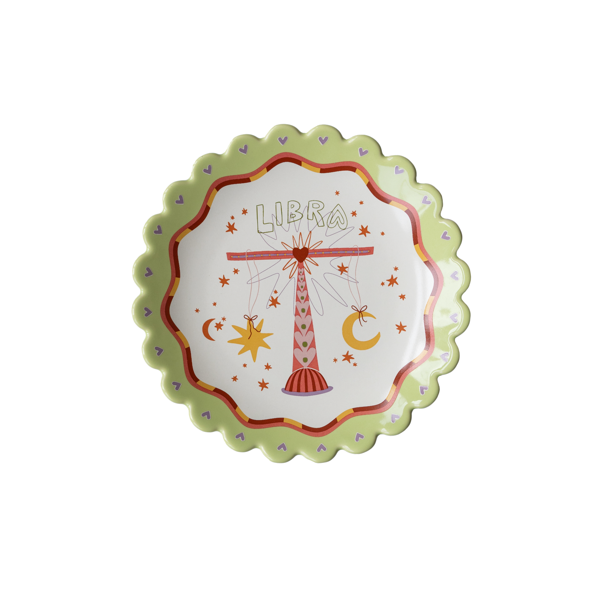 Zodiac Sign Plate - Libra | All The Luck In The World