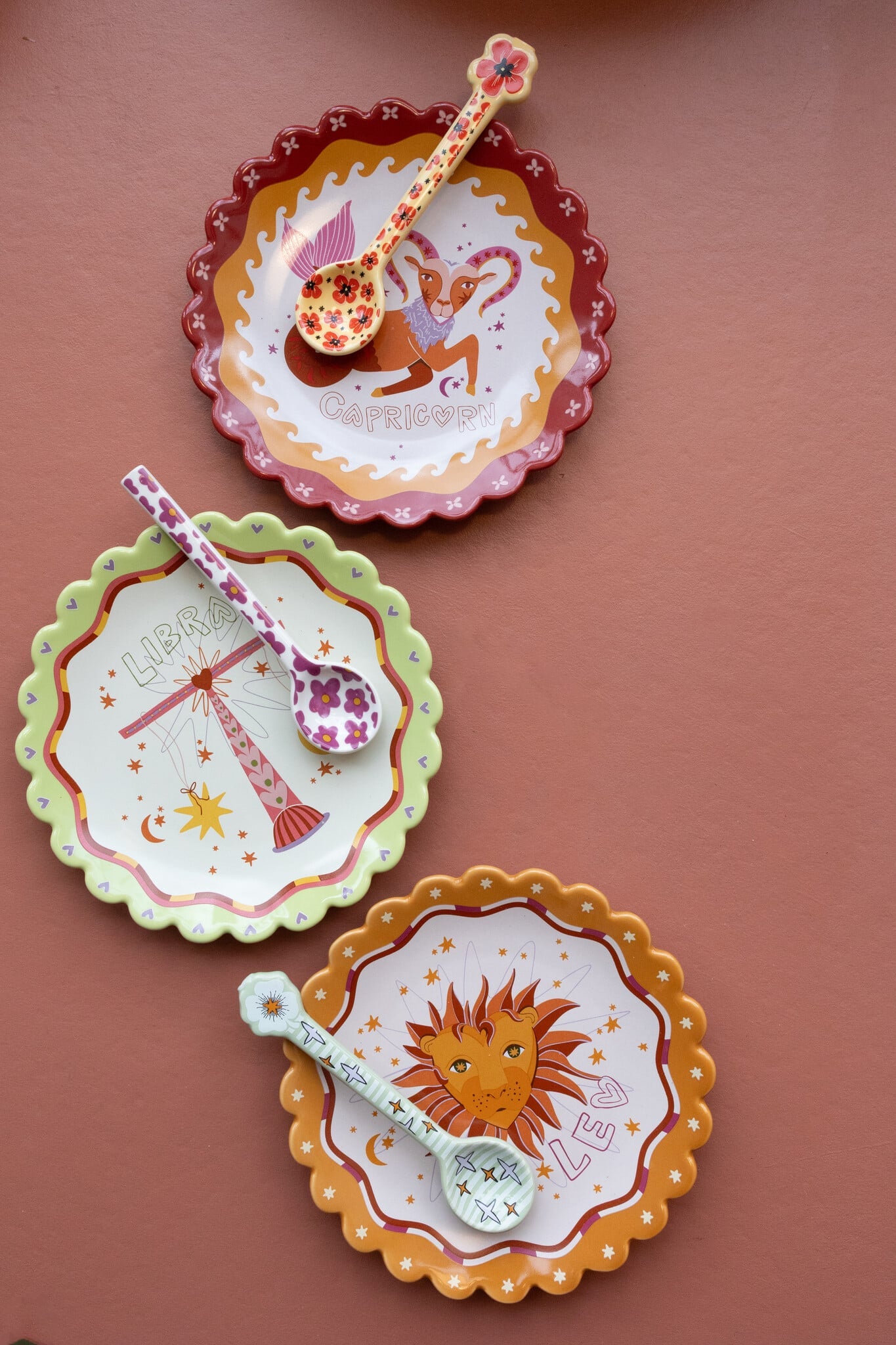 Zodiac Sign Plate - Libra | All The Luck In The World