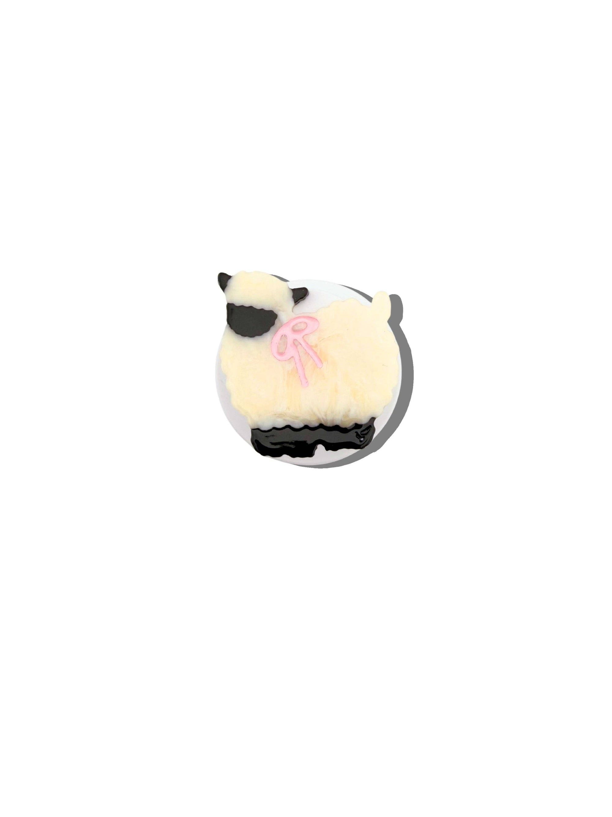 Hand-painted Phone Grip Charm| Sheep | Eco-Friendly