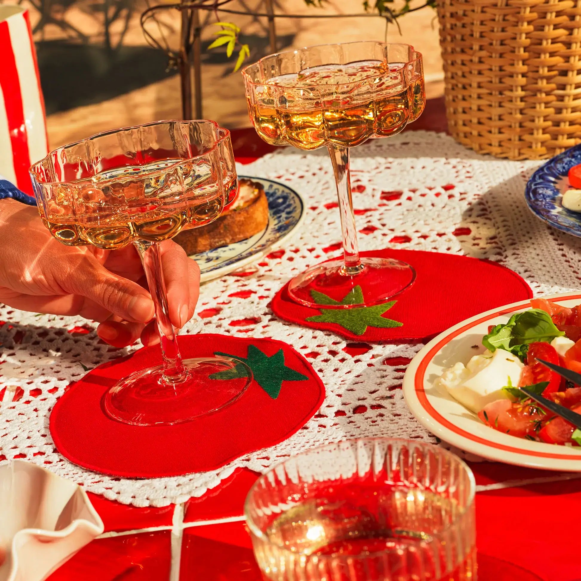 ✨NEW✨ Tomato Cocktail Napkins - Set of 4