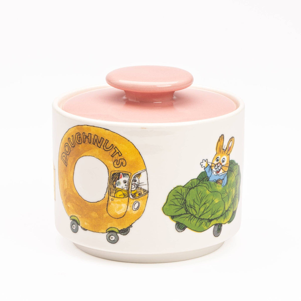 Magpie x Richard Scarry Things That Go stoneware candy jar, photo 3