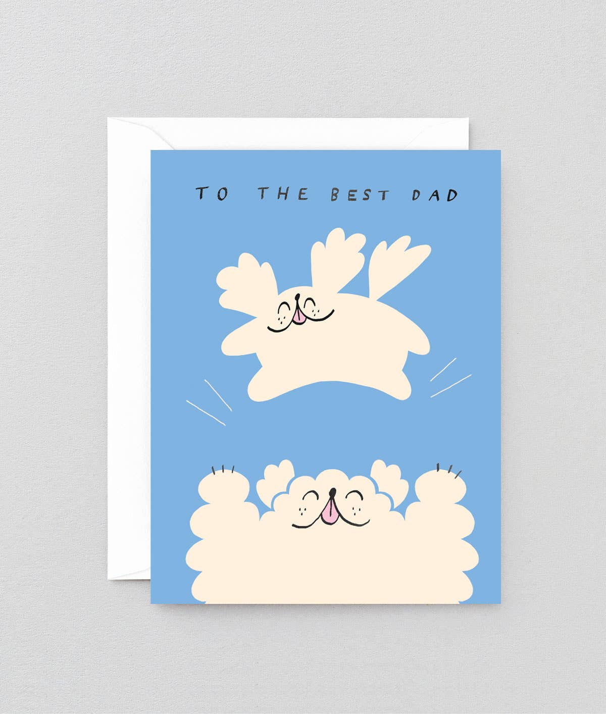 To The Best Dad kids greetings card by Wrap