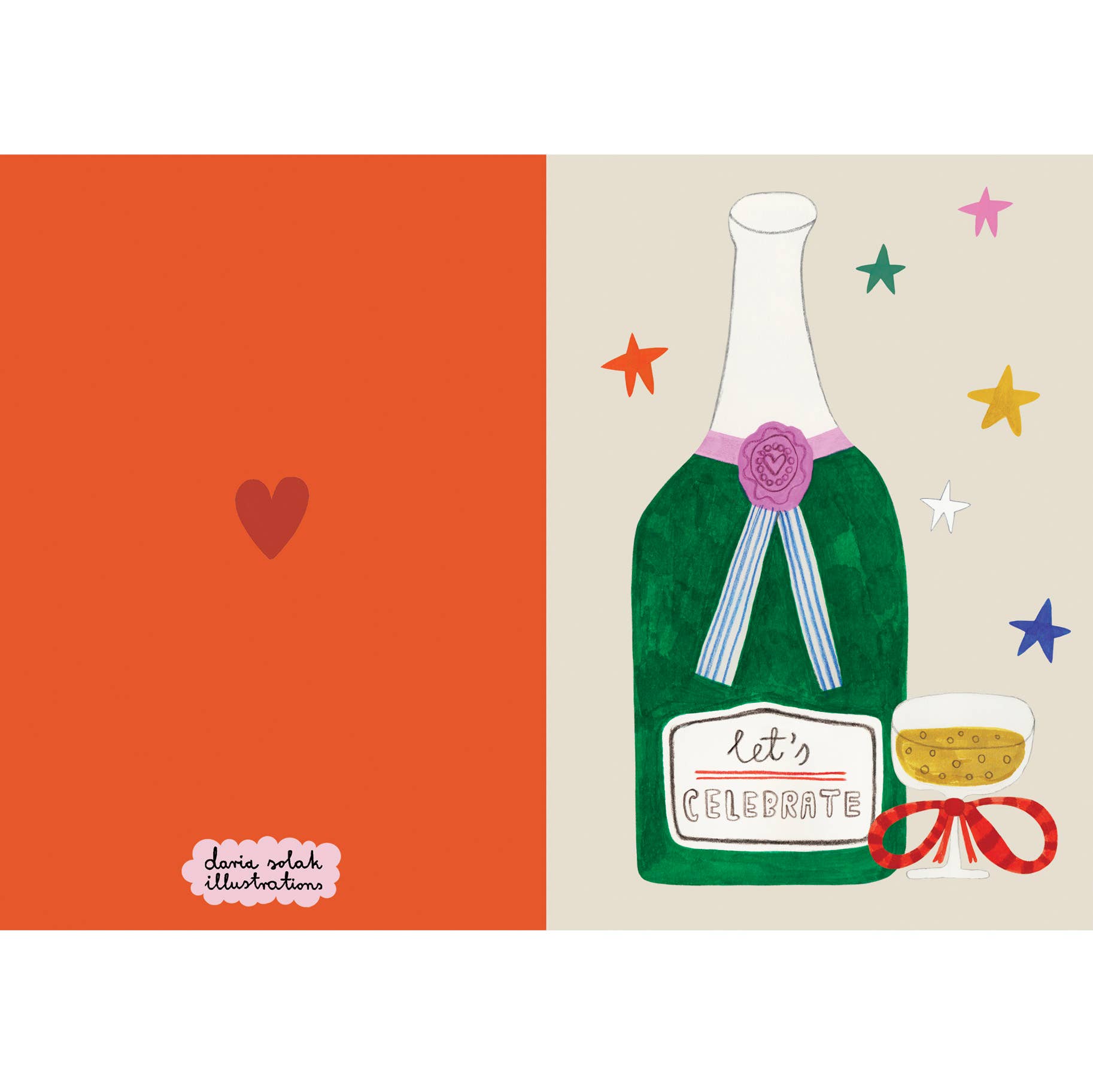 CHAMPAGNE card