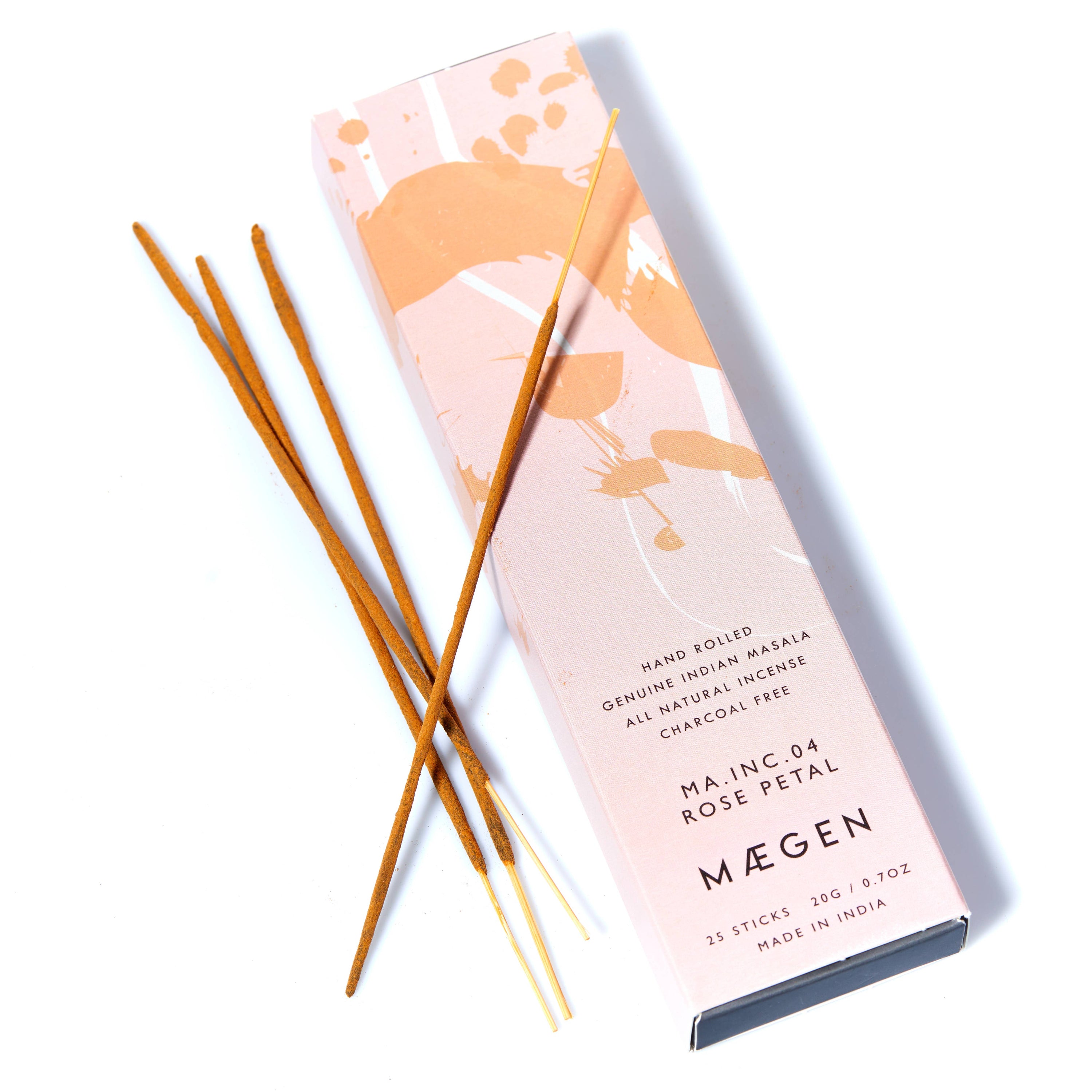 Incense Sticks - Rose Petal Genuine Indian Masala