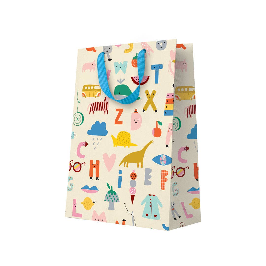 Alphabet Large Gift Bag - Ohh Deer UK + EU Modern Love Store Glasgow