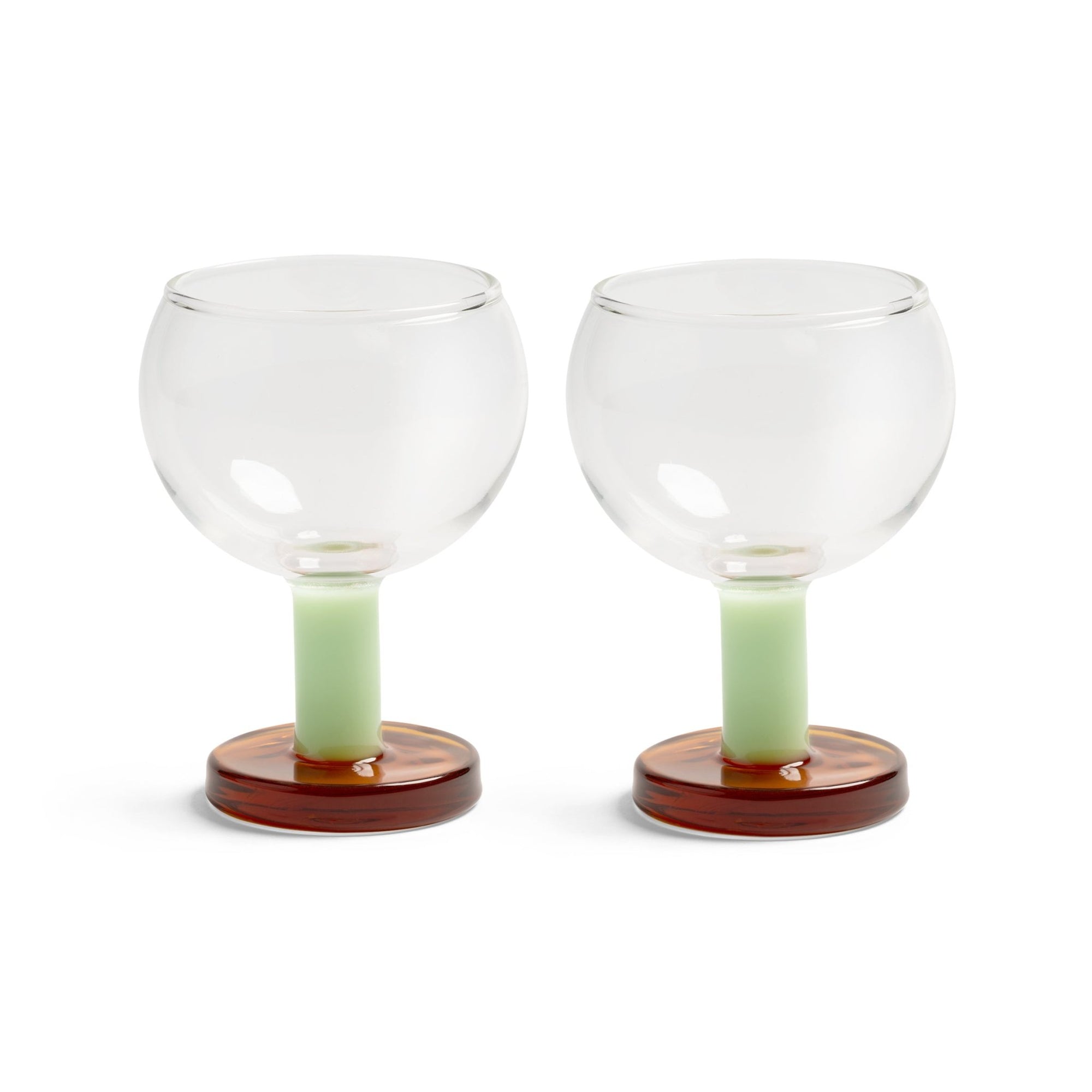 Amber Cantine Glass - set of 2 - Glasses &K Amsterdam Modern Love Store Glasgow