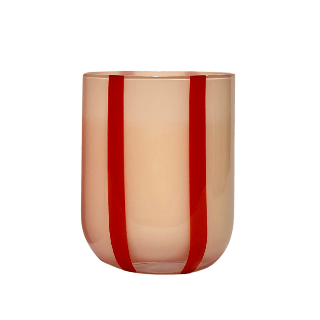 Atina Glassware: Pink & Red - MÆGEN Modern Love Store Glasgow