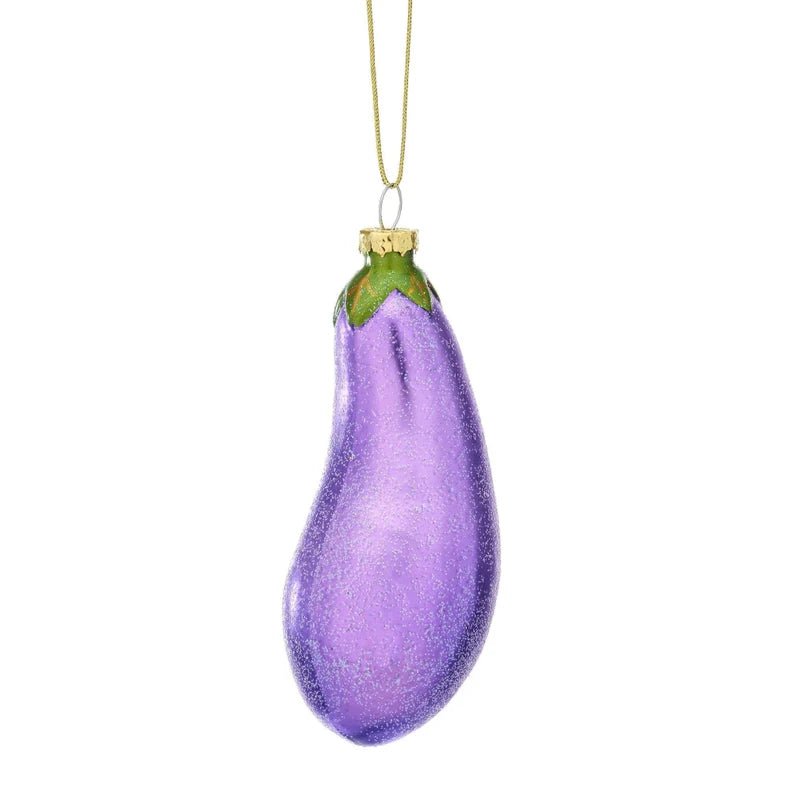 Aubergine Christmas Bauble - bauble Modern Love Store Glasgow Modern Love Store Glasgow