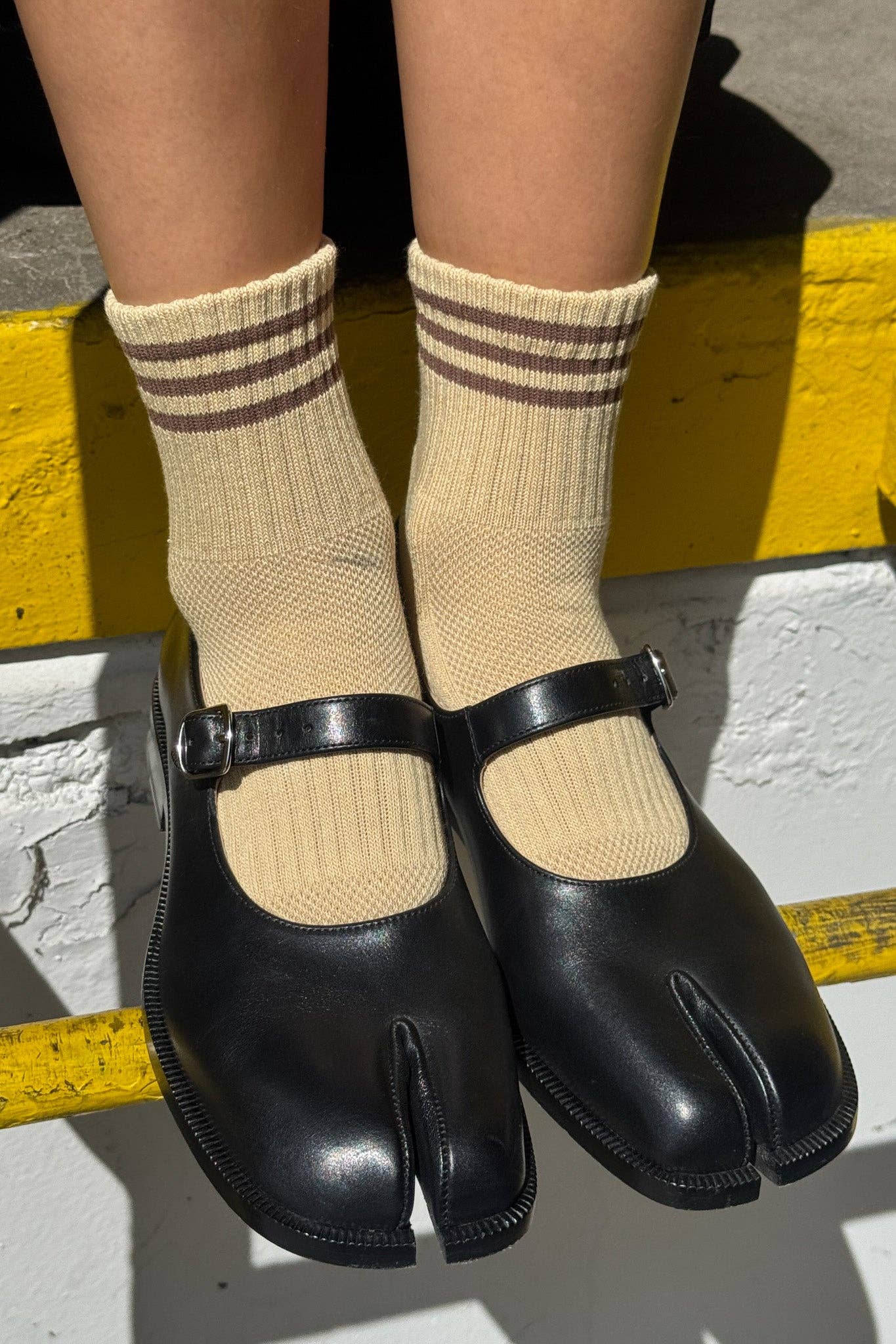 Le Bon Shoppe Girlfriend Socks - Leche