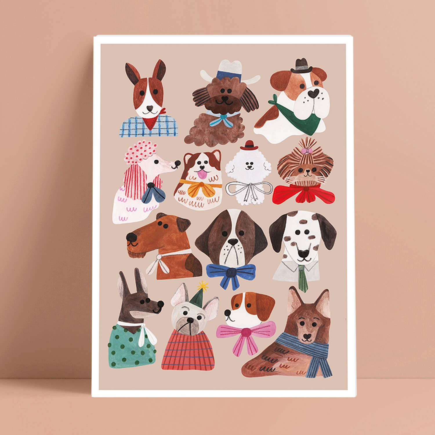 Doggies Print A4