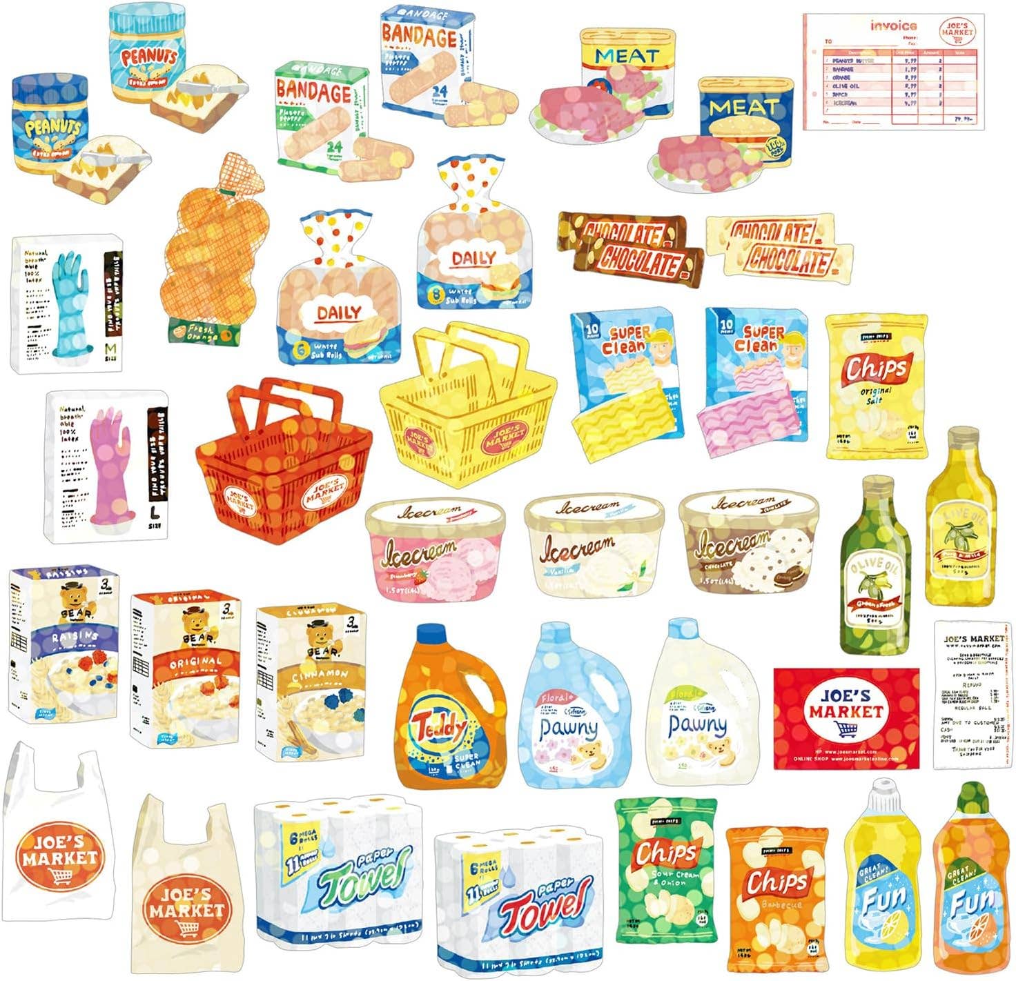 Hako Sticker - Super Market