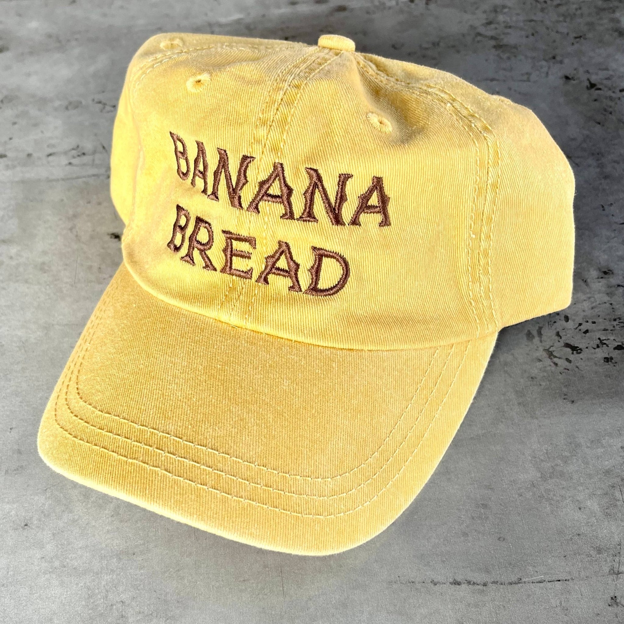 Banana Bread Baseball Cap - The Silver Spider Modern Love Store Glasgow