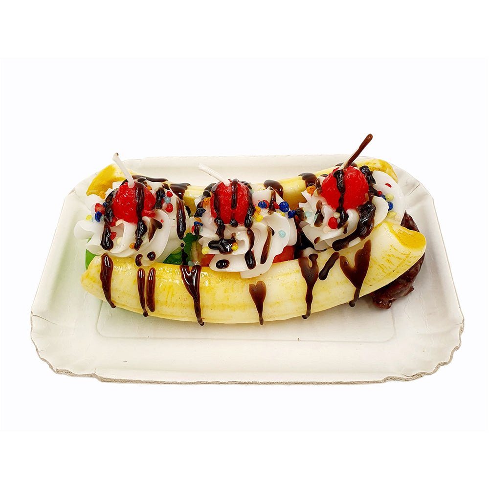 Banana Split Candle - Made in Italy Modern Love Store Glasgow