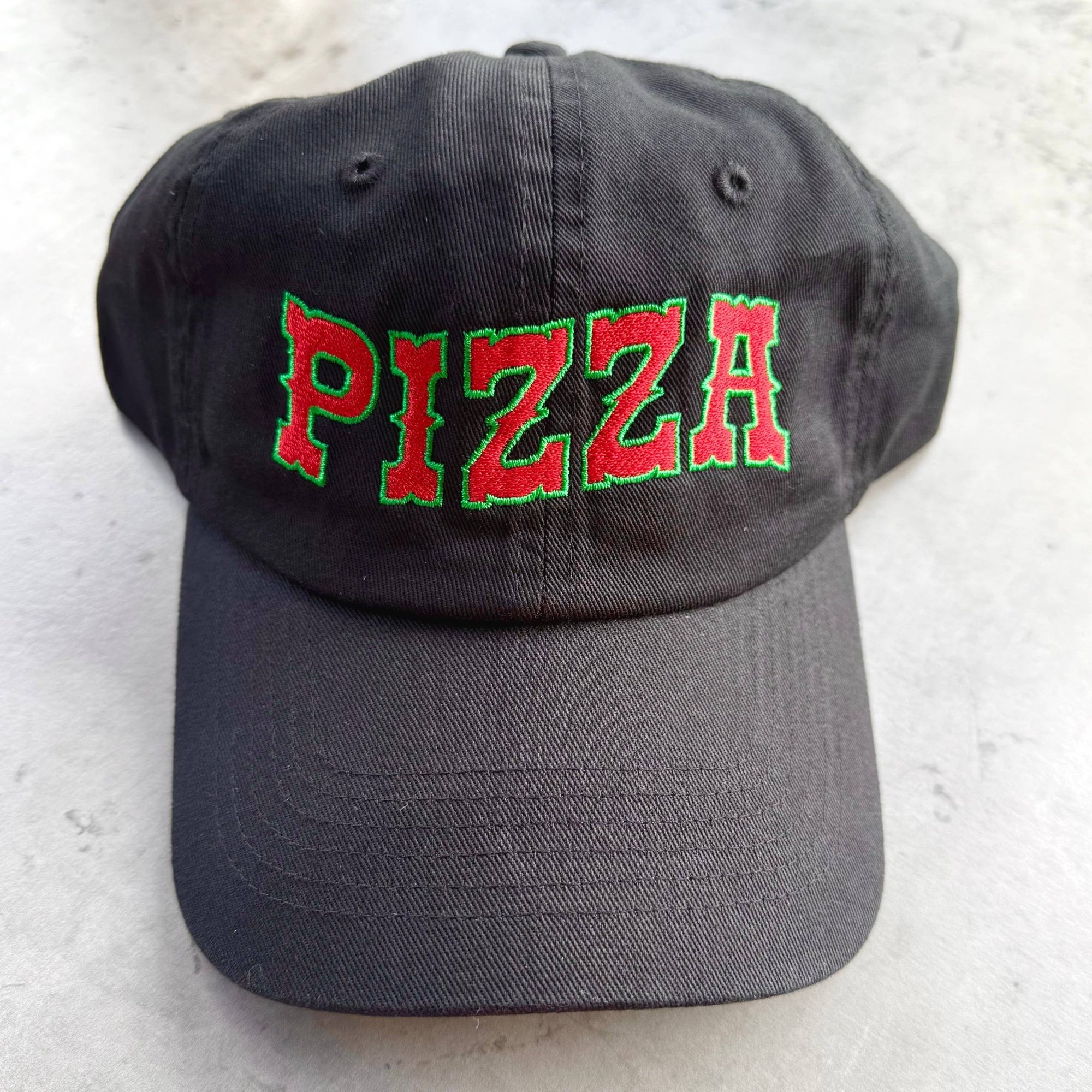 Pizza Dad Hat - baseball The Silver Spider Modern Love Store Glasgow