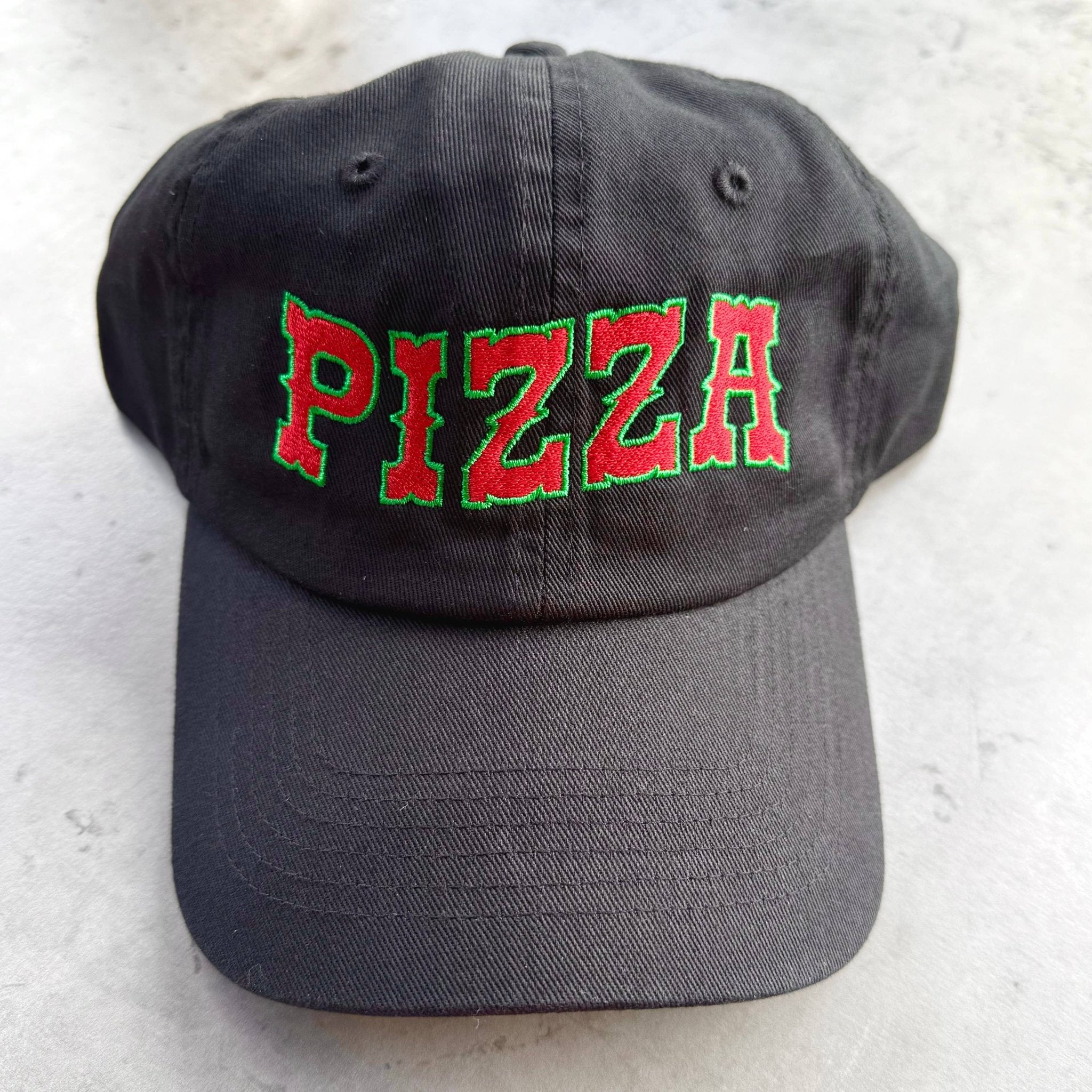 Pizza Dad Hat - baseball The Silver Spider Modern Love Store Glasgow