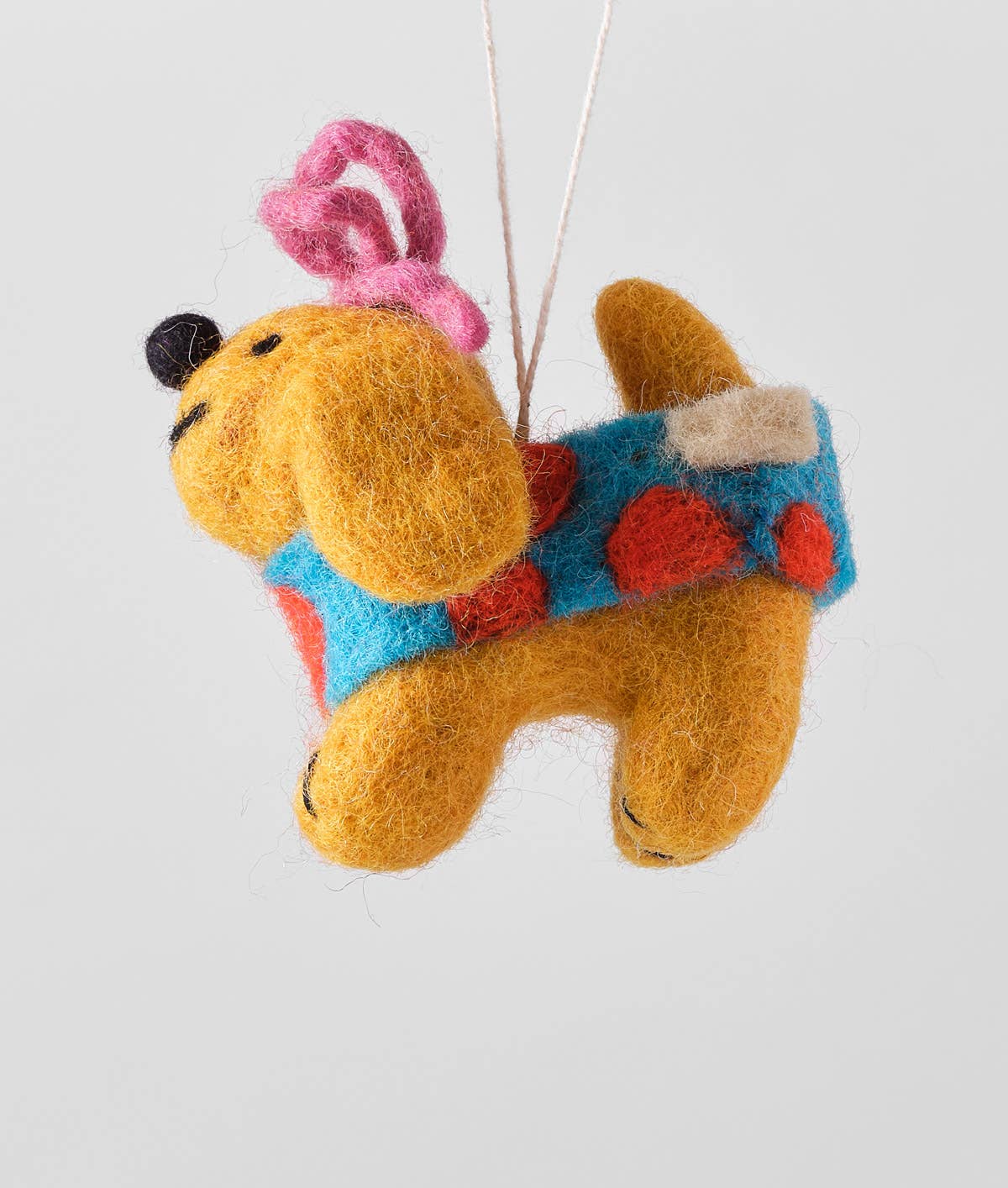 Fifi Dog Hanging Felt Ornament christmas - tree - bauble  bauble