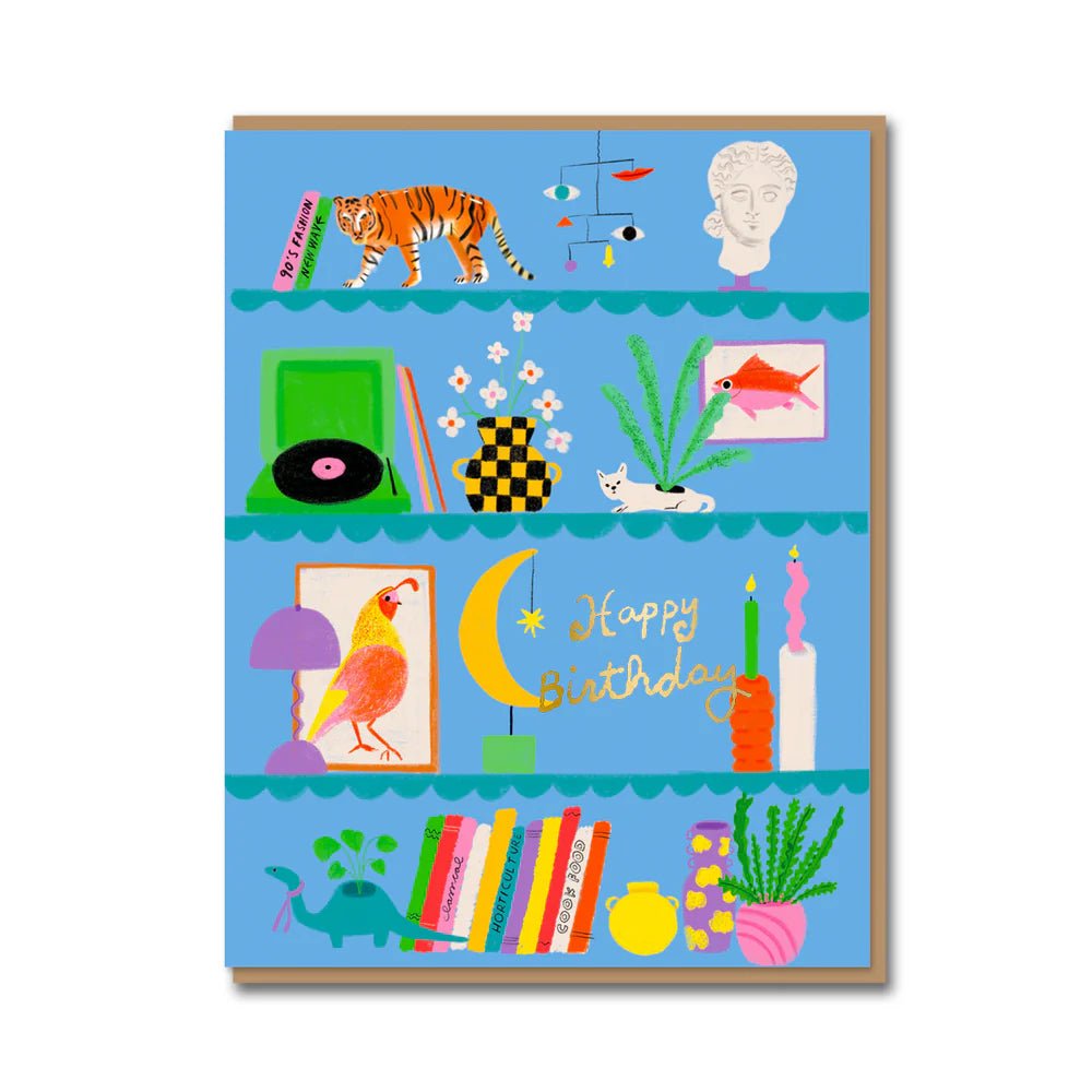 Happy Birthday Perfect Corner - Birthday card 1973 Modern Love Store Glasgow