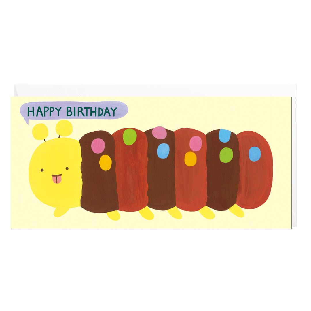 Happy Birthday Caterpillar birthday - card  Birthday card