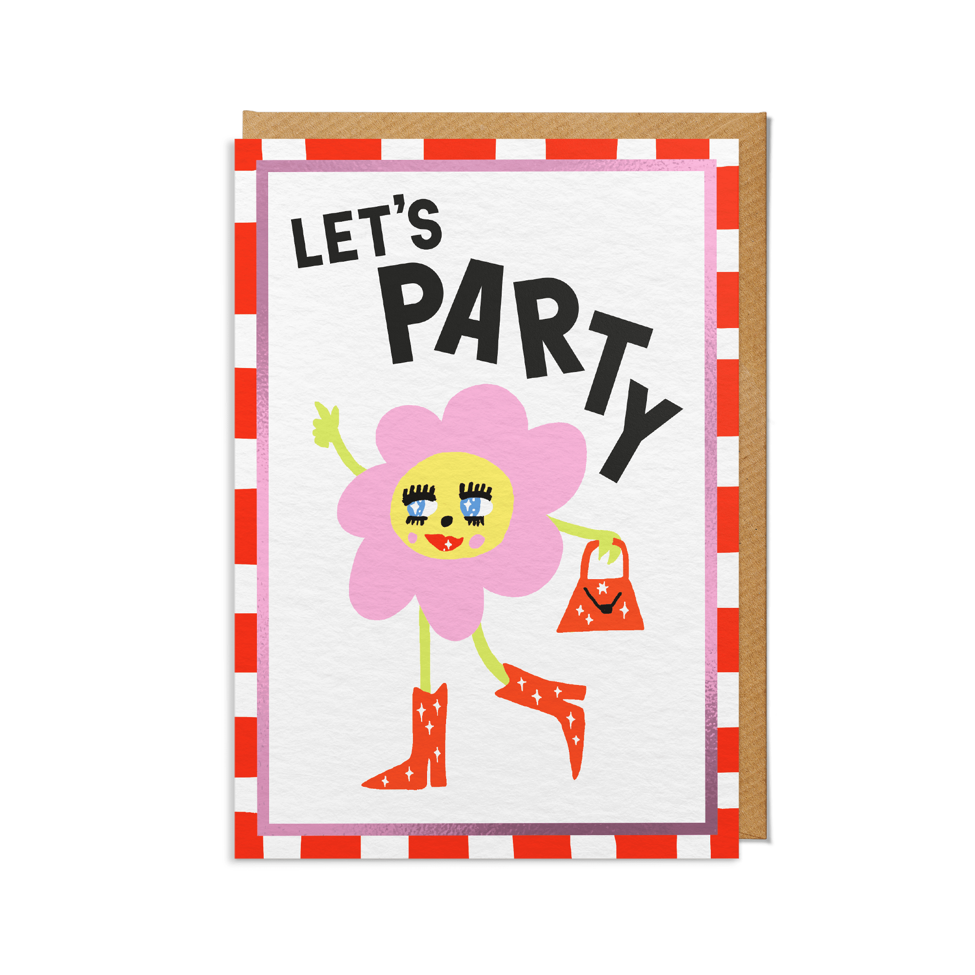 Lets Party Birthday Card - Birthday card SANDERS DE ROEPER Modern Love Store Glasgow