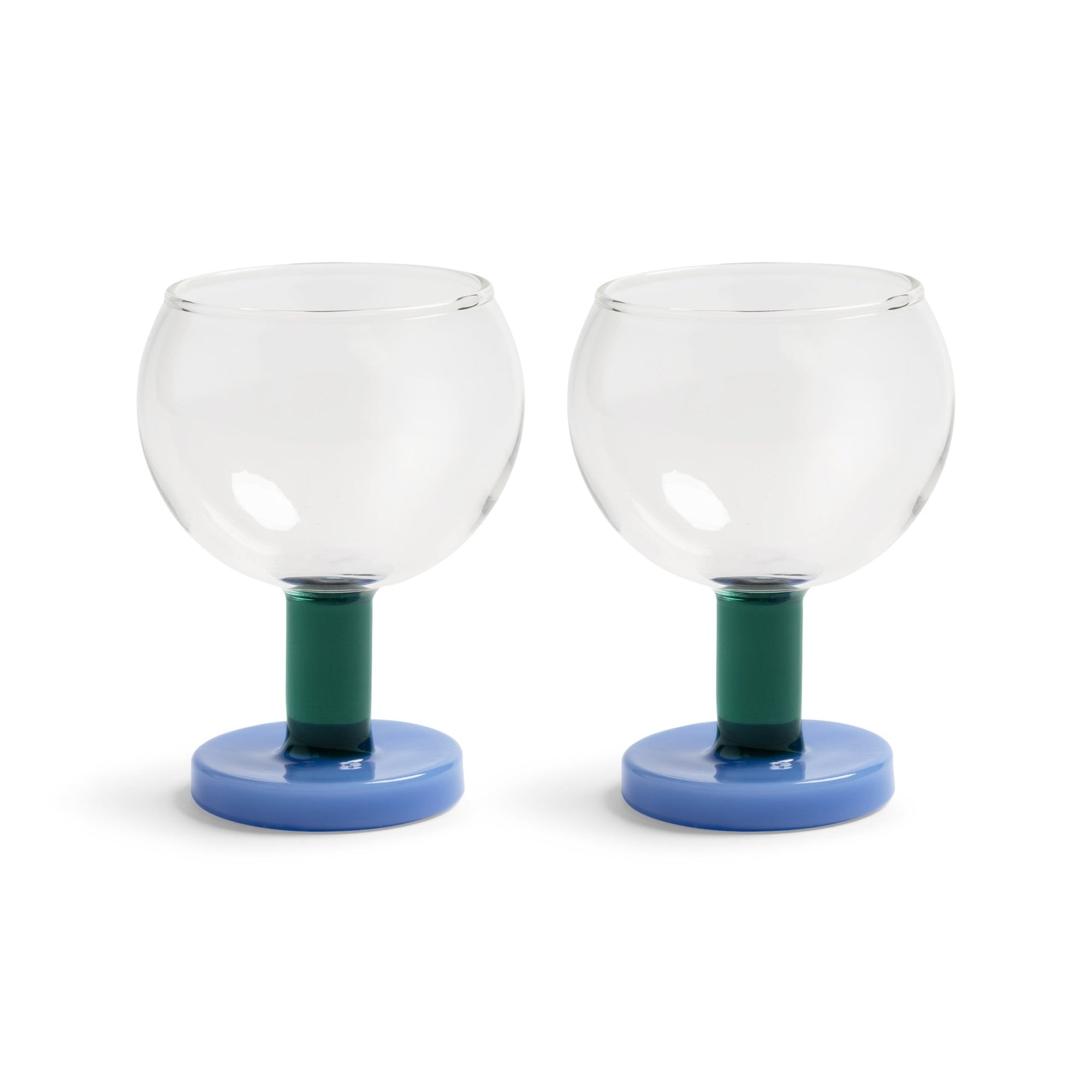 Blue Cantine Glass - set of 2 - Glasses &K Amsterdam Modern Love Store Glasgow
