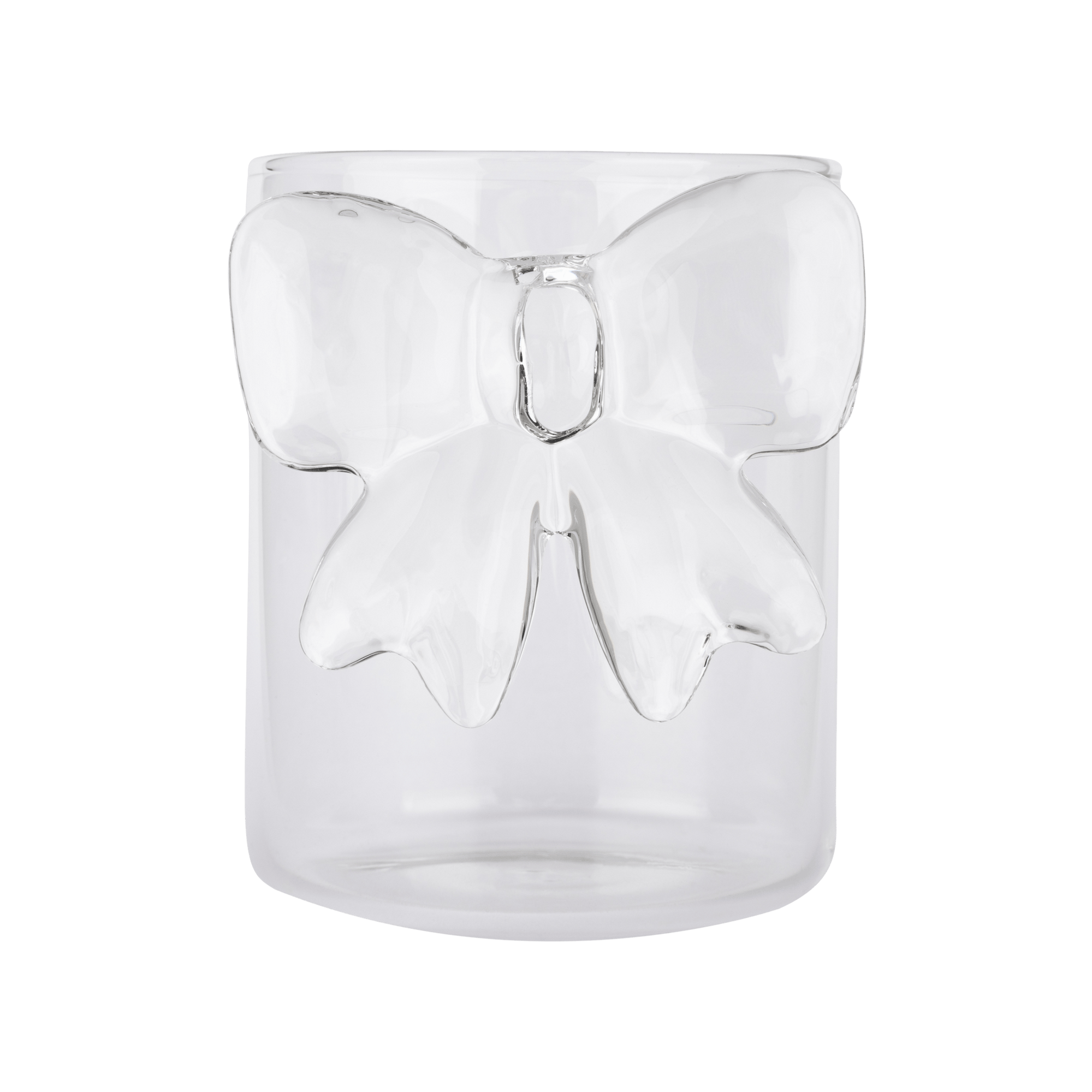 Bow Tumbler Clear - Lepel Club Modern Love Store Glasgow