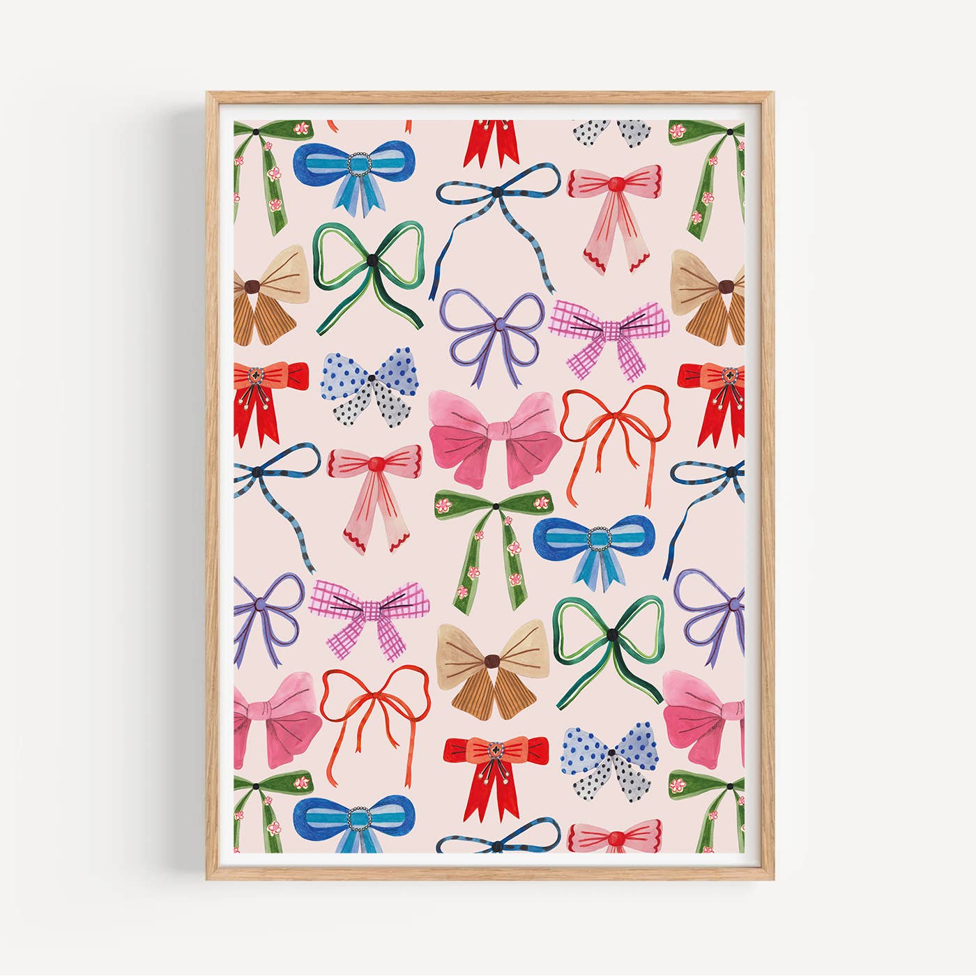 BOWS print - Daria Solak Illustrations Modern Love Store Glasgow