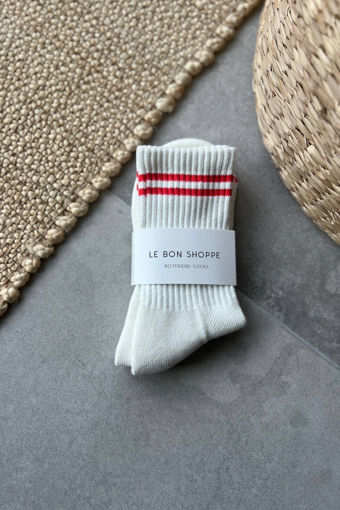 Boyfriend Socks: Biscotti - Le Bon Shoppe Modern Love Store Glasgow