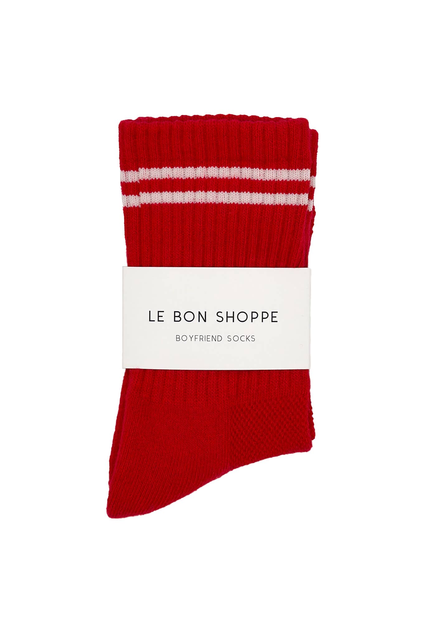 Boyfriend Socks: Cardinal - Le Bon Shoppe Modern Love Store Glasgow