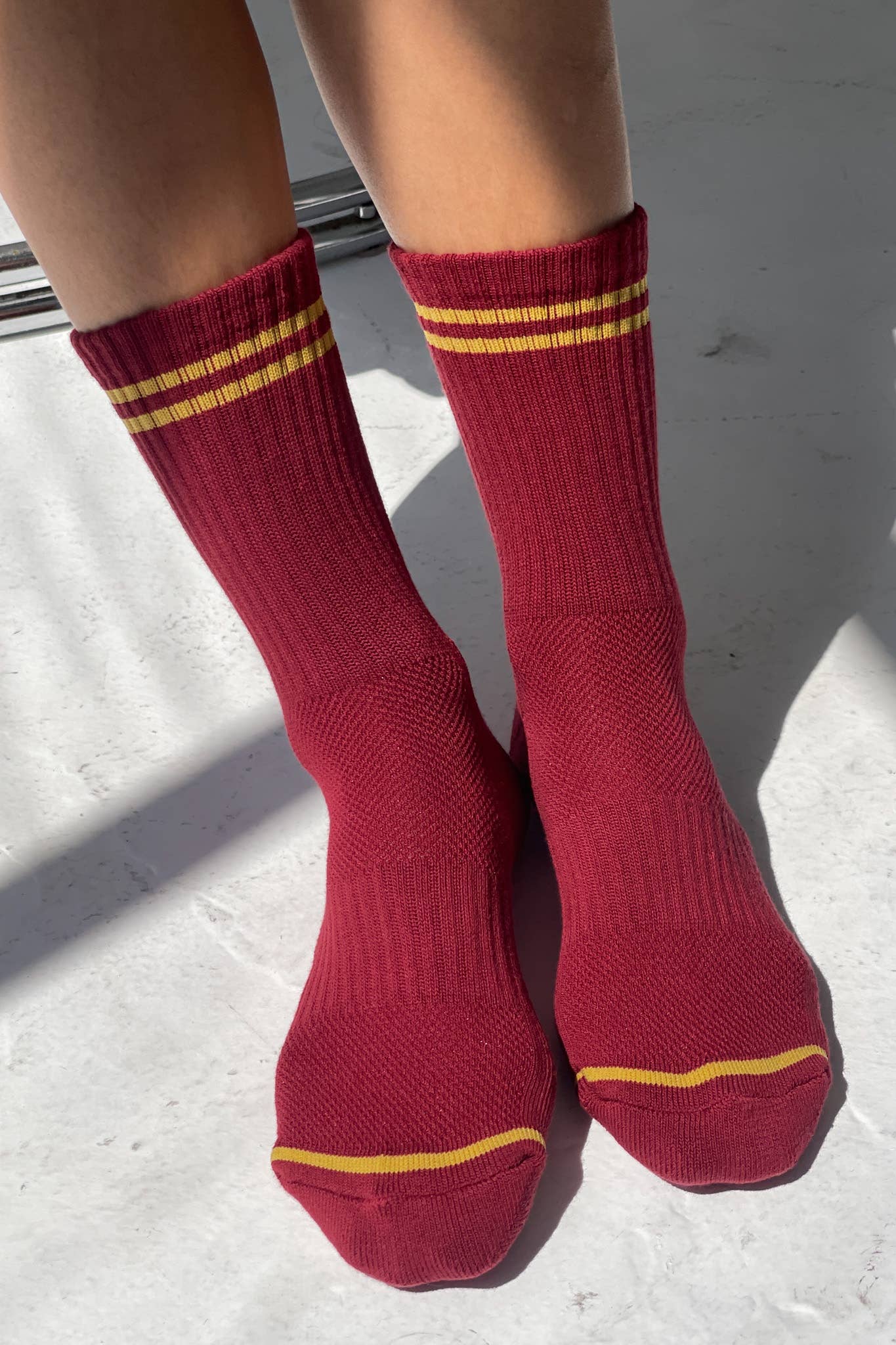 Boyfriend Socks: Cardinal - Le Bon Shoppe Modern Love Store Glasgow