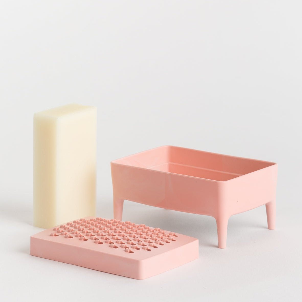 Bubble Buddy Soap Dish Pink - Foekje Fleur Modern Love Store Glasgow