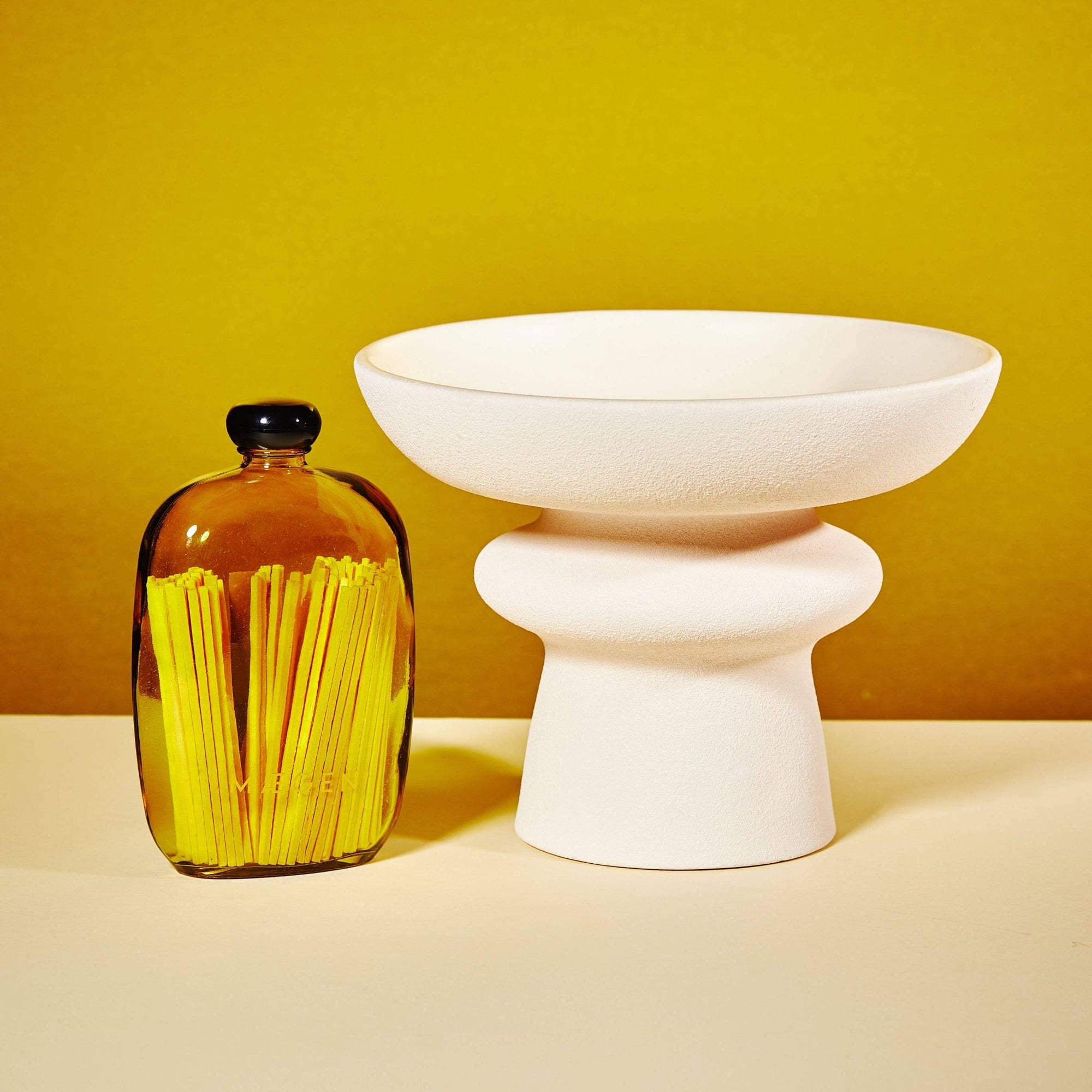 Bubble Matches - Yellow (Available to UK & Parts of Europe) - MÆGEN Modern Love Store Glasgow