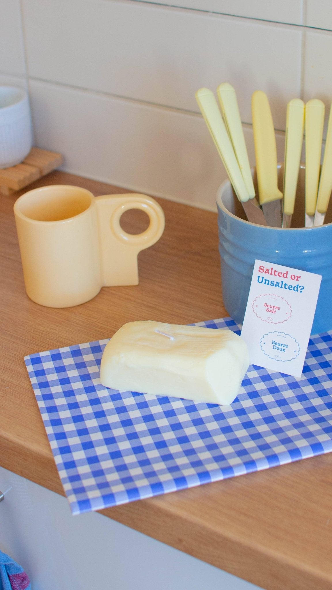 Butter Candle: Beurre Doux - Nata Concept Store Modern Love Store Glasgow